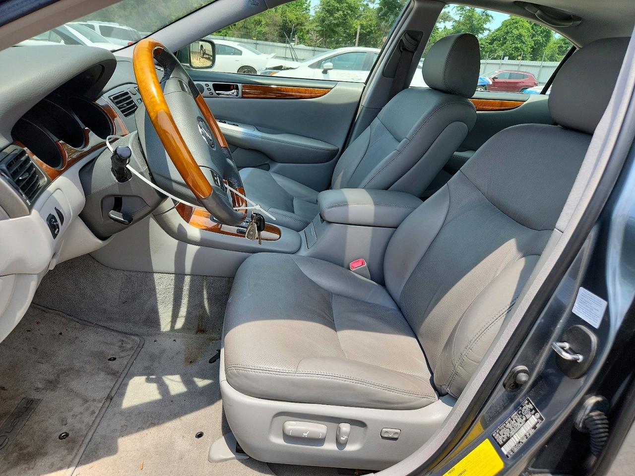 2005 Lexus Es 330 Gray vin: JTHBA30G655088601