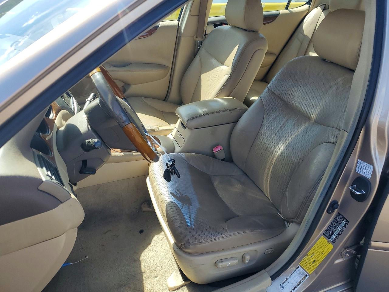 2005 Lexus Es 330 Gold vin: JTHBA30G655097346