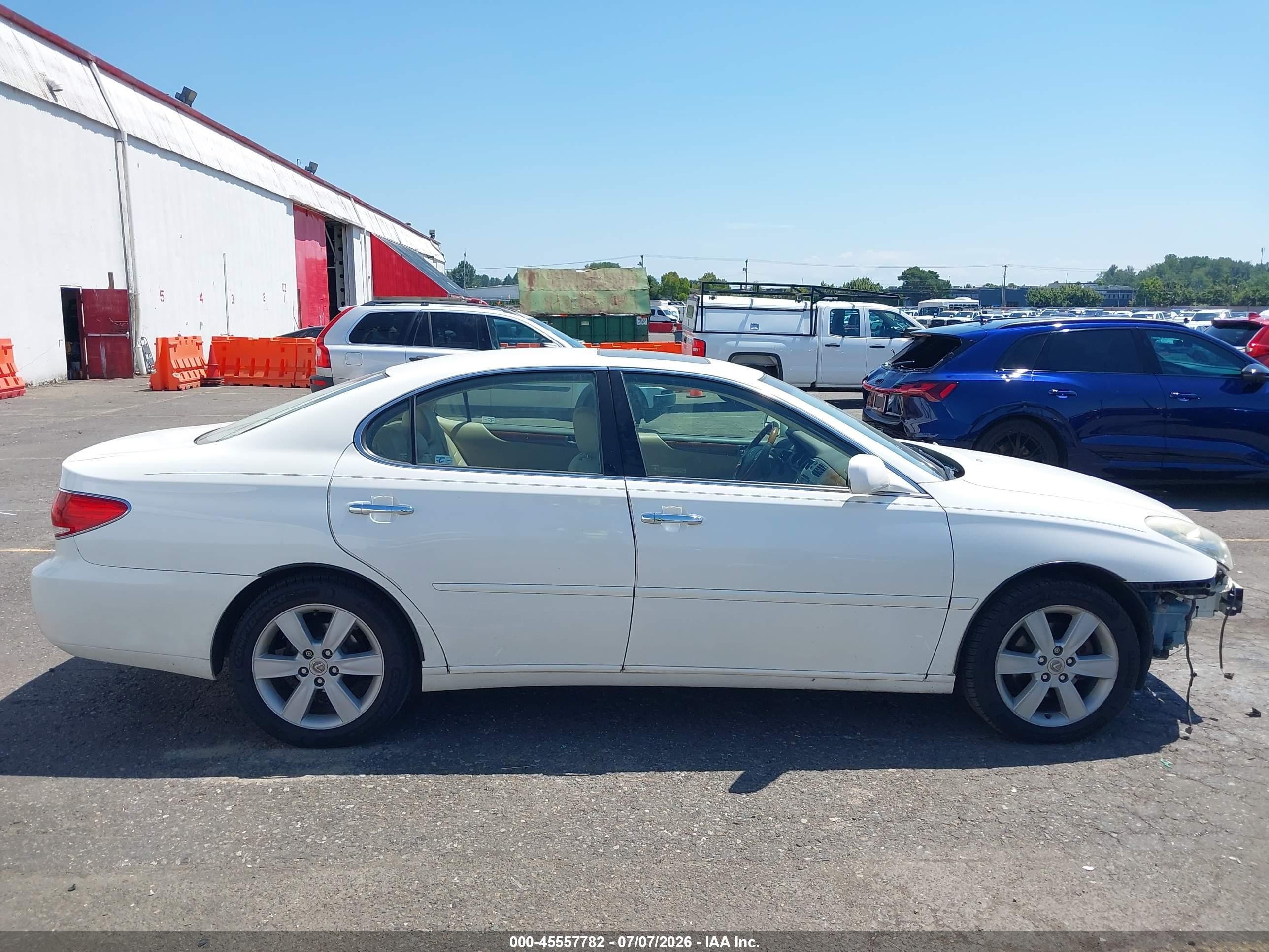2005 Lexus Es 330 Белый vin: JTHBA30G655097542