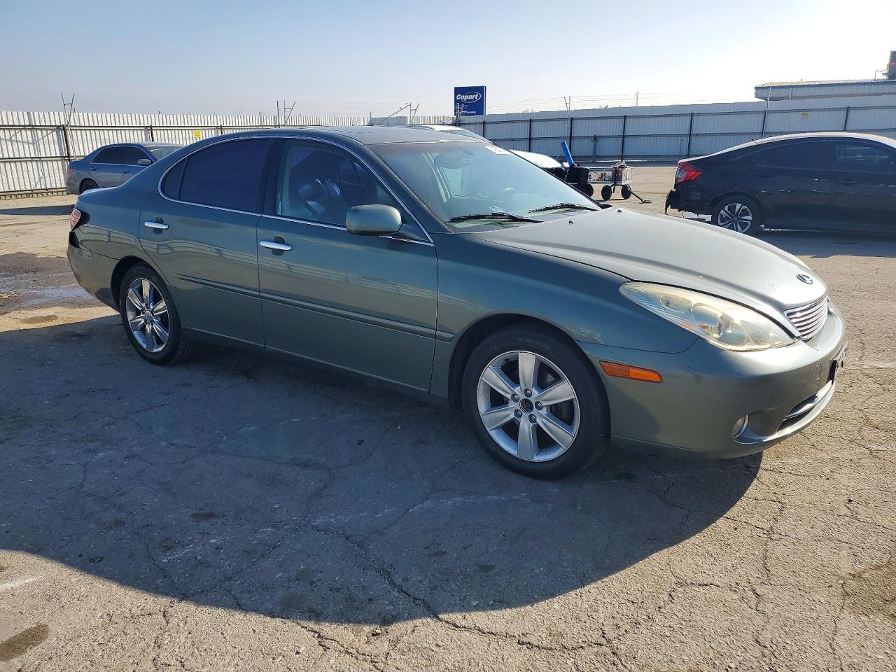2005 Lexus Es 330 Green vin: JTHBA30G655105087