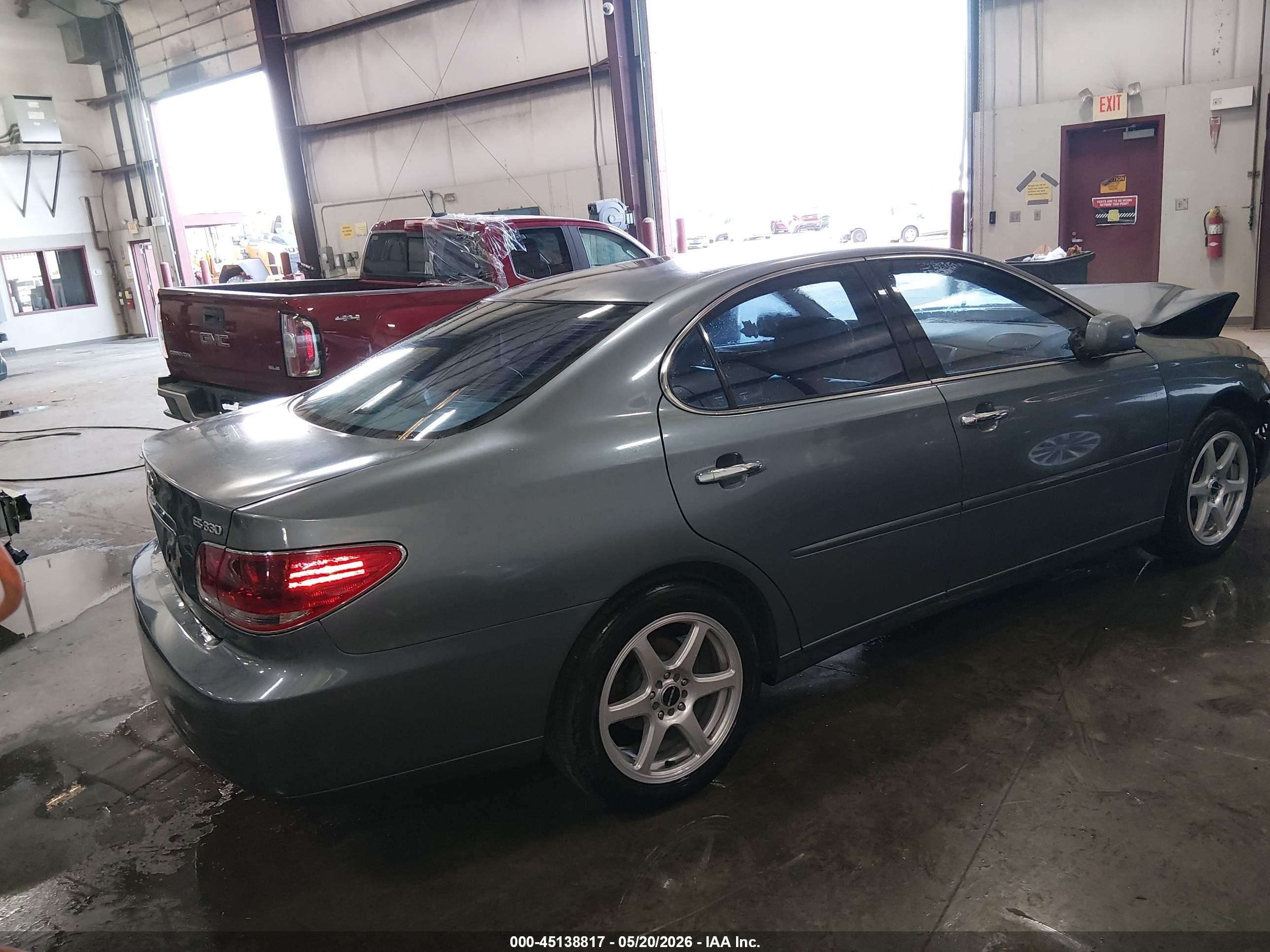 2005 Lexus Es 330   Gray vin: JTHBA30G655119670