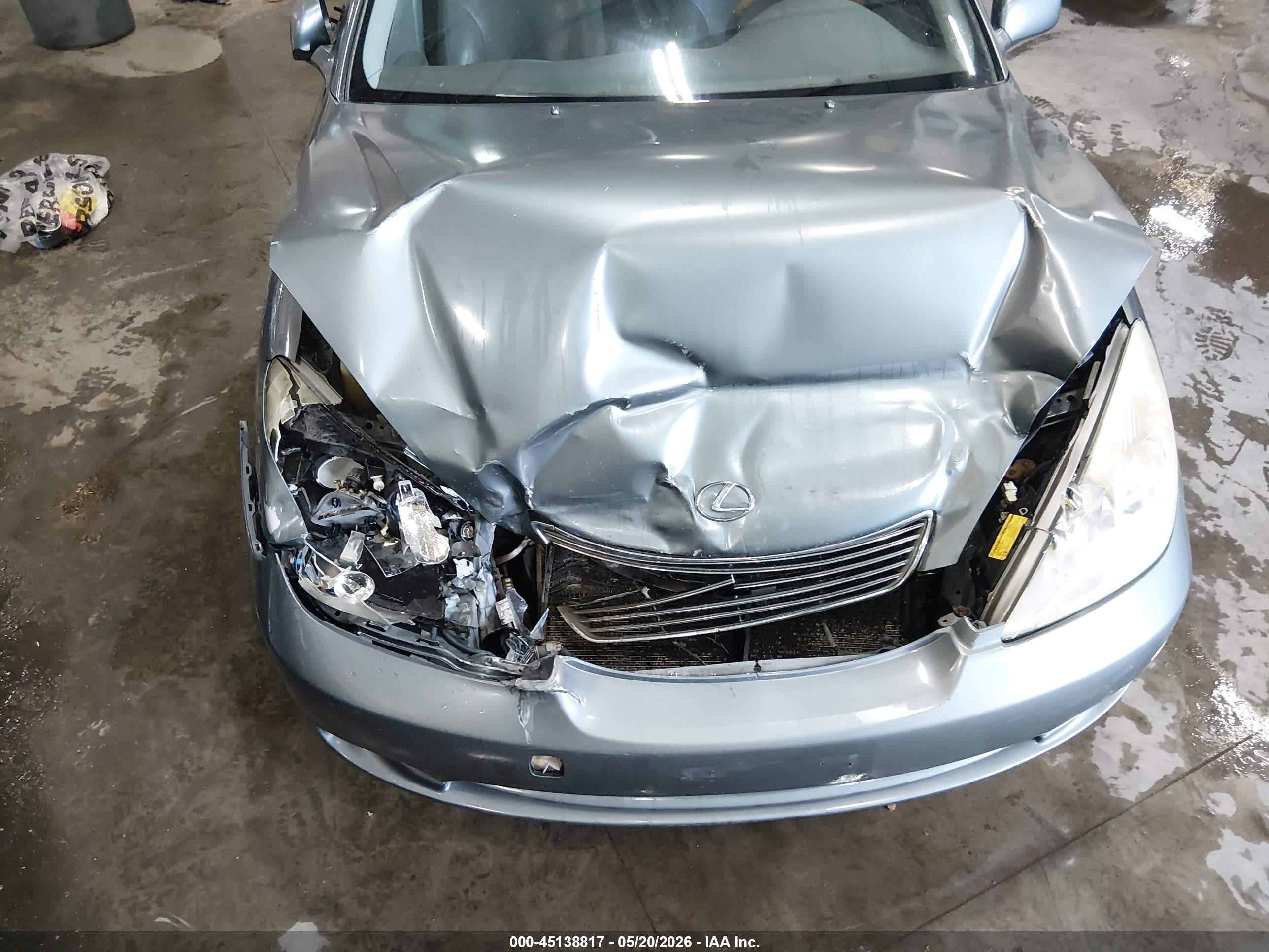 2005 Lexus Es 330   Gray vin: JTHBA30G655119670