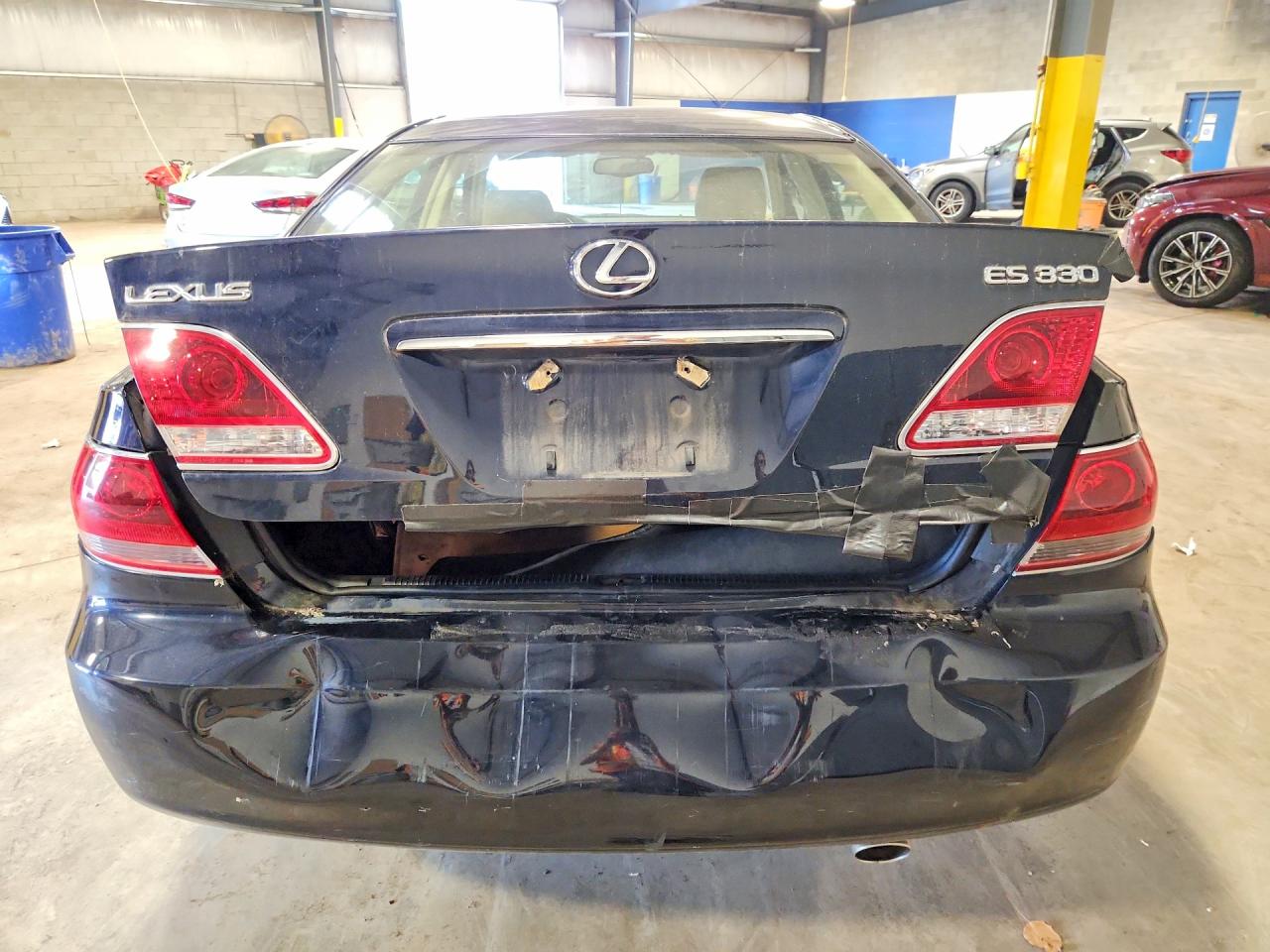 2005 Lexus Es 330 Blue vin: JTHBA30G655122312