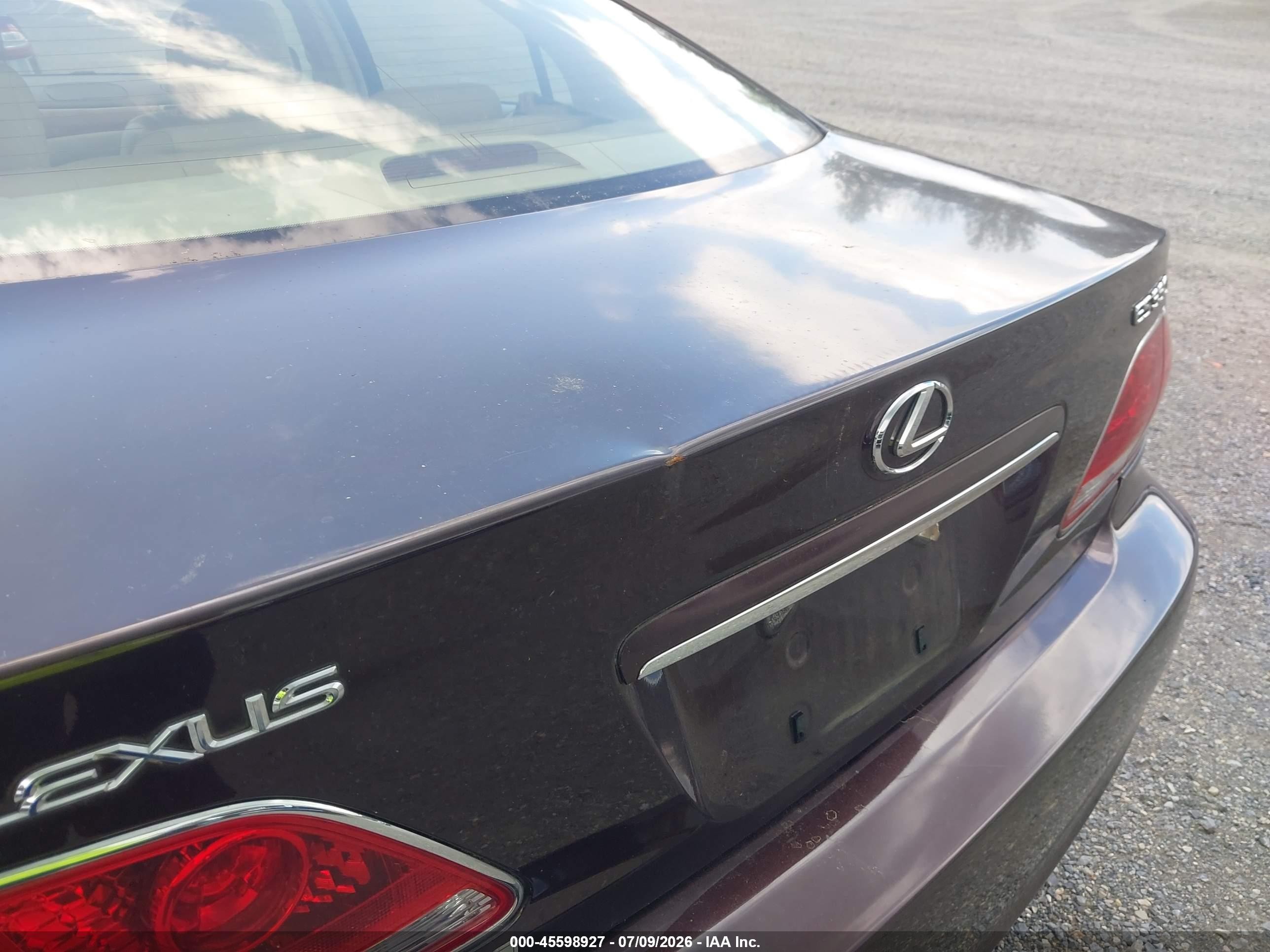 2005 Lexus Es 330   Red vin: JTHBA30G655136775