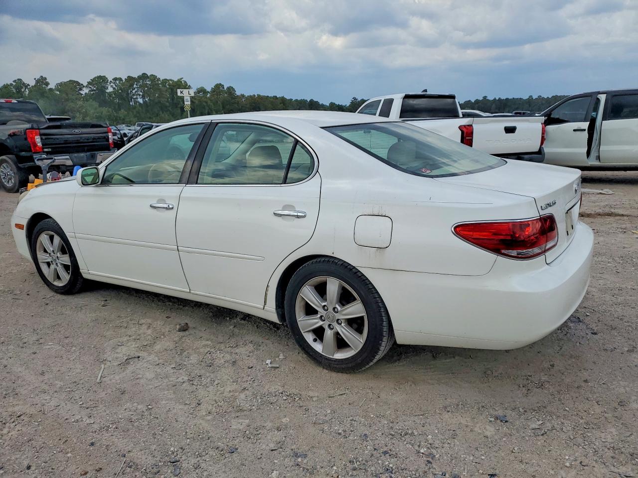 2005 Lexus Es 330 White vin: JTHBA30G655139059