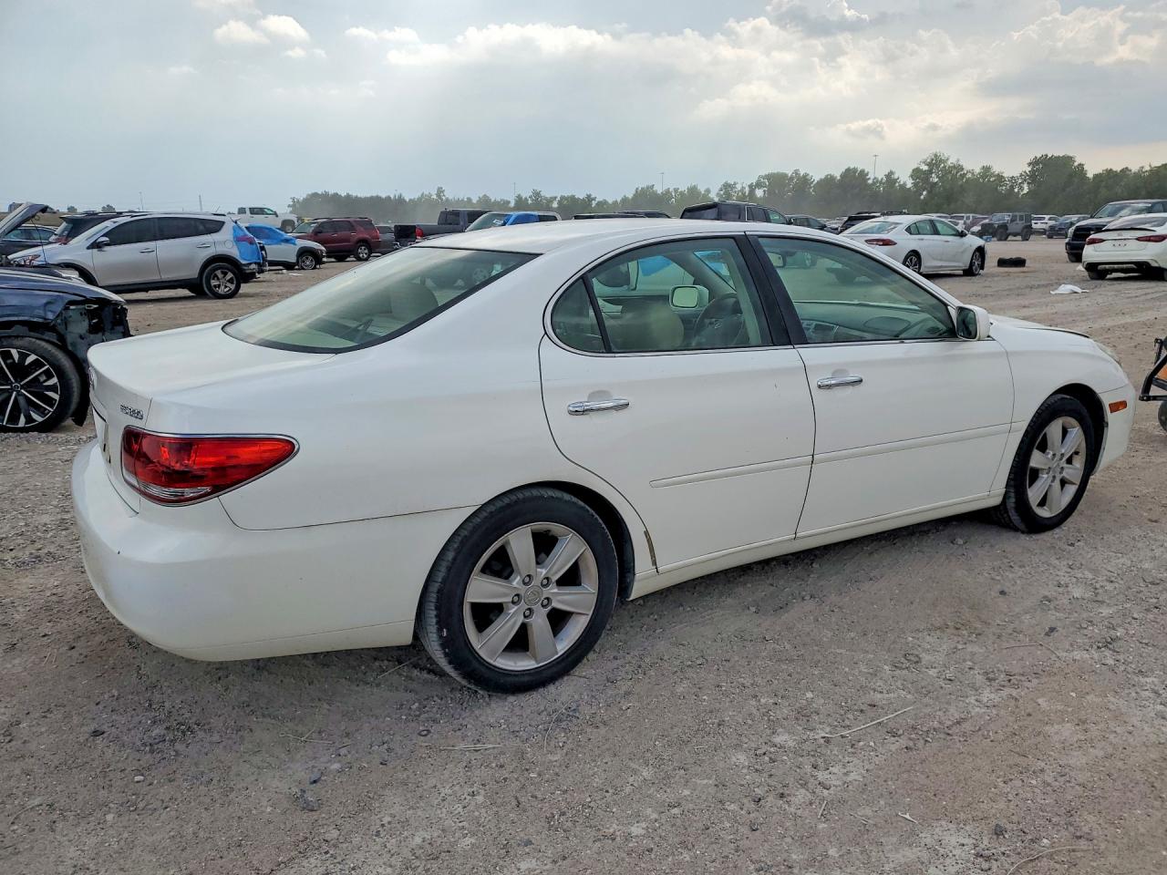 2005 Lexus Es 330 White vin: JTHBA30G655139059