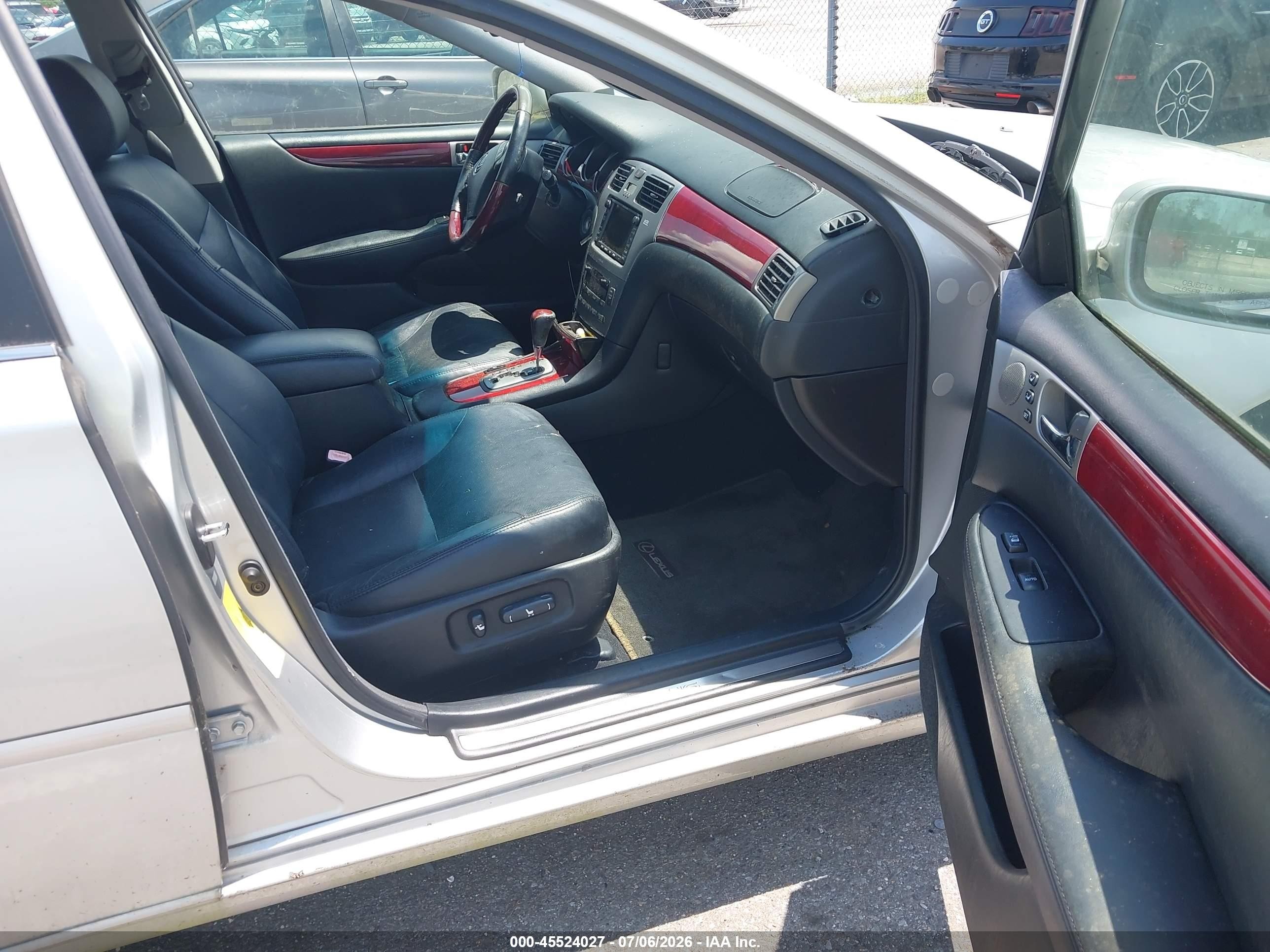 2006 Lexus Es 330   Gray vin: JTHBA30G665145123