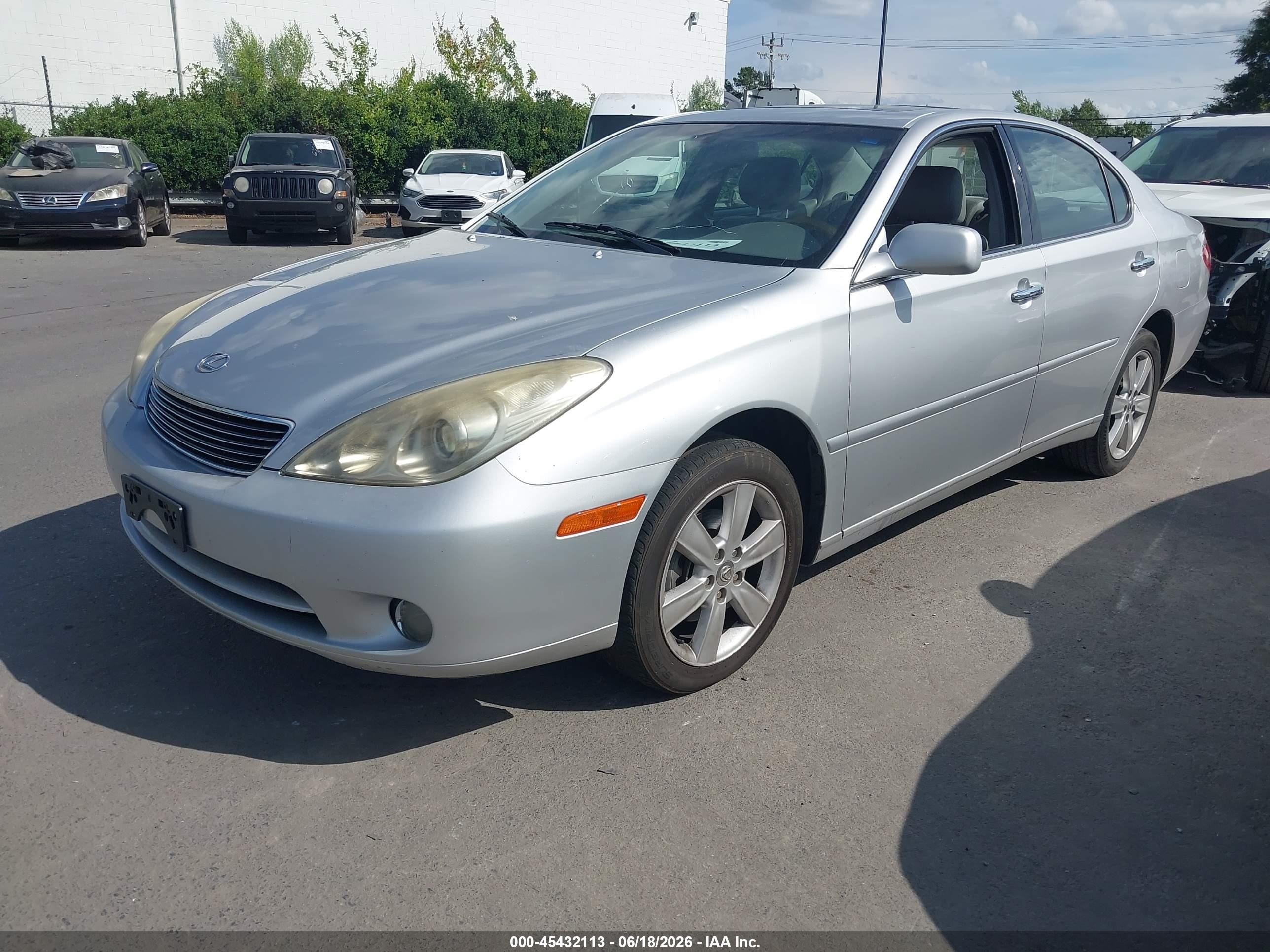 2006 Lexus Es 330   Silver vin: JTHBA30G665153609