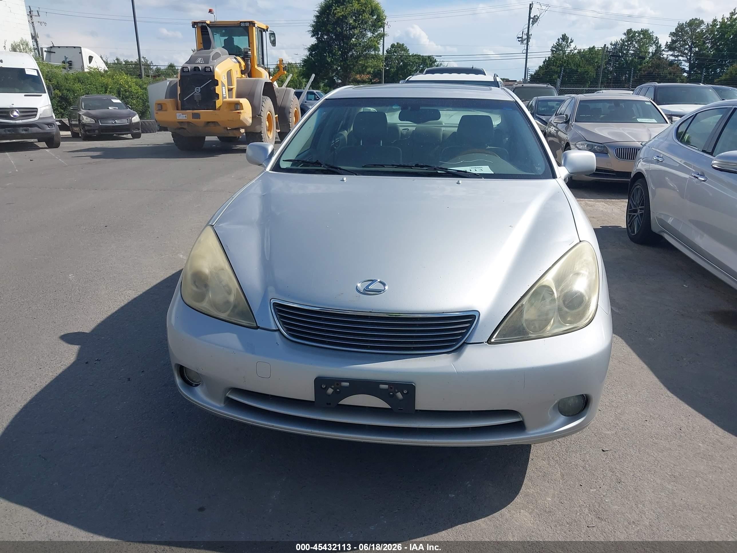 2006 Lexus Es 330   Silver vin: JTHBA30G665153609
