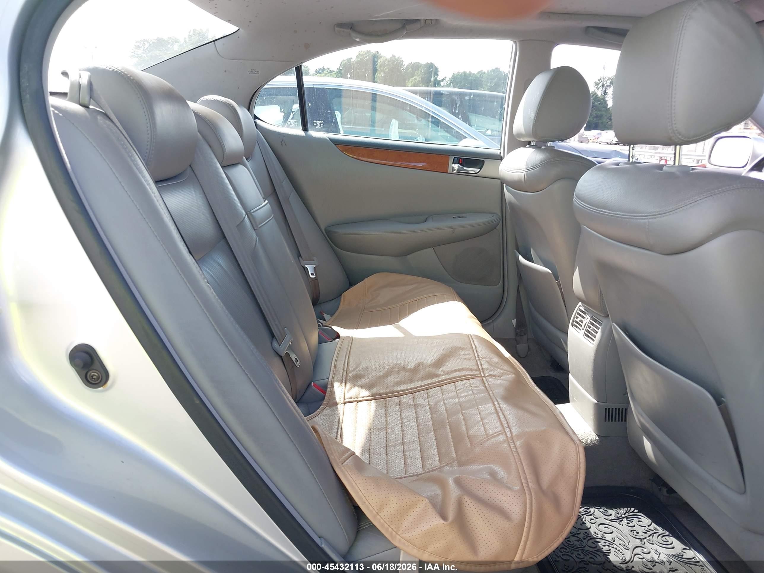 2006 Lexus Es 330   Silver vin: JTHBA30G665153609