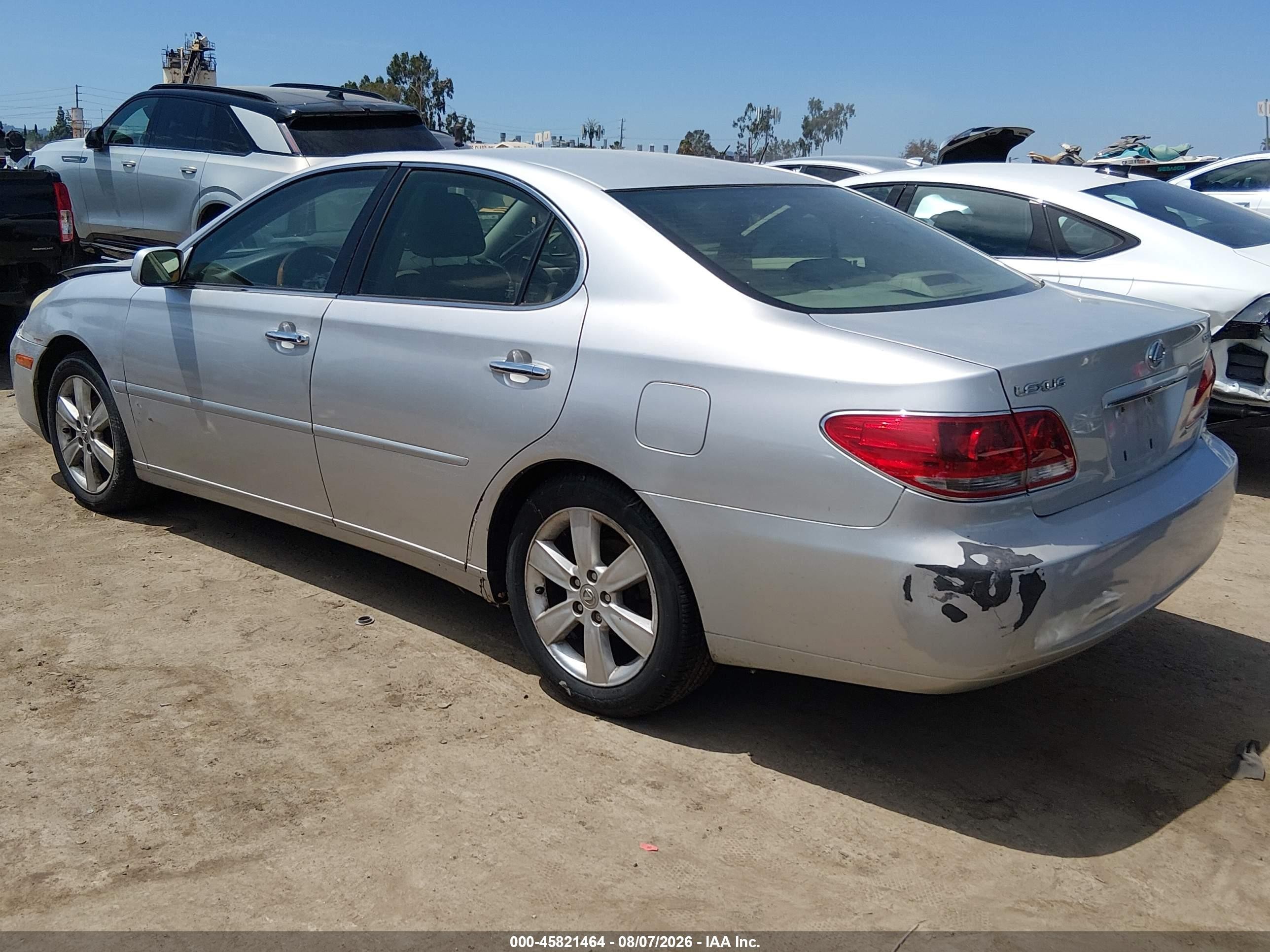 2006 Lexus Es 330   Gray vin: JTHBA30G665155098