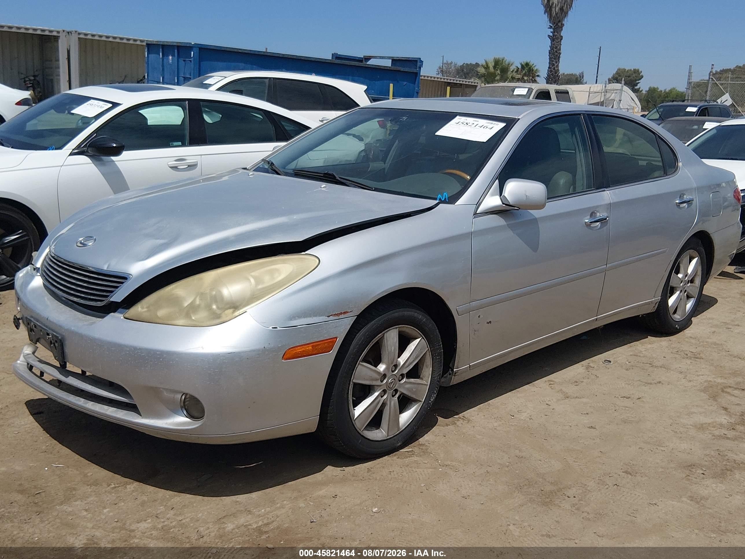 2006 Lexus Es 330   Gray vin: JTHBA30G665155098