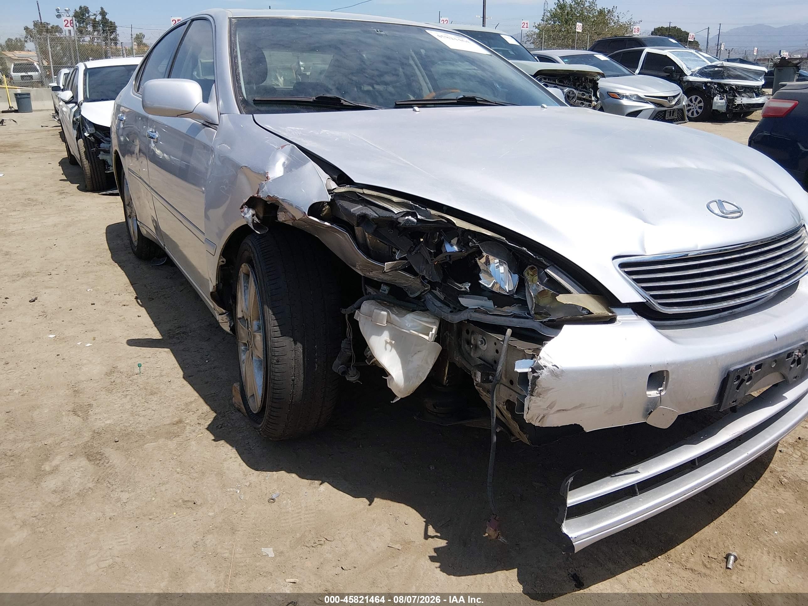 2006 Lexus Es 330   Gray vin: JTHBA30G665155098