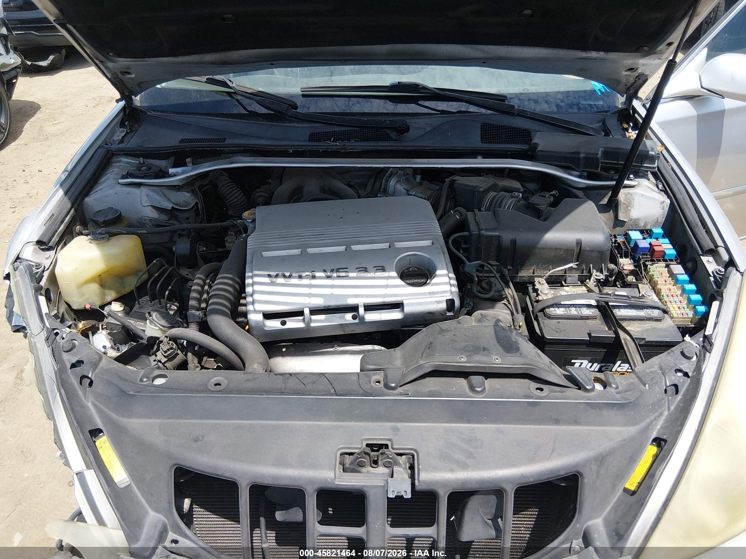 2006 Lexus Es 330   Gray vin: JTHBA30G665155098