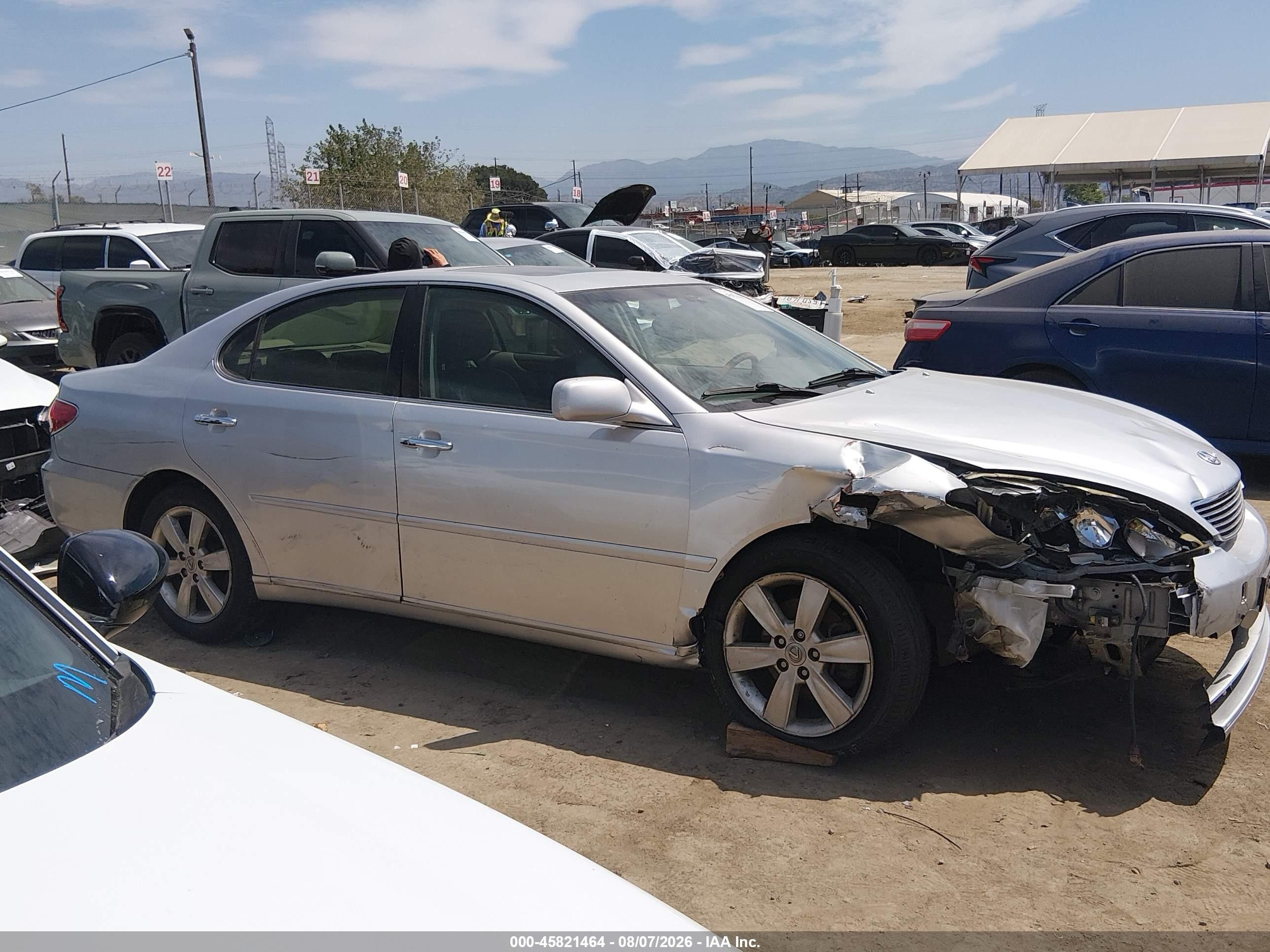 2006 Lexus Es 330   Gray vin: JTHBA30G665155098