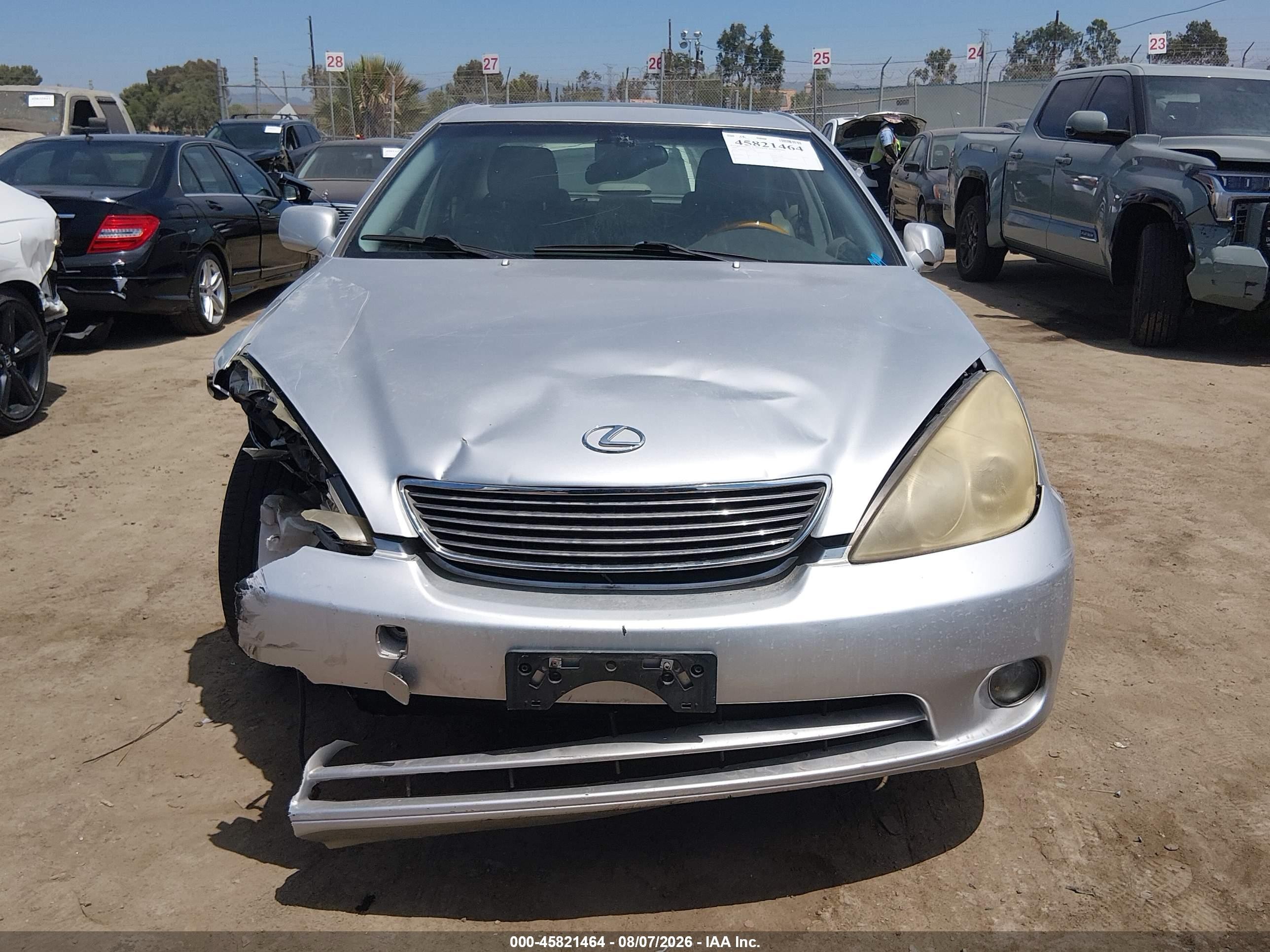 2006 Lexus Es 330   Gray vin: JTHBA30G665155098