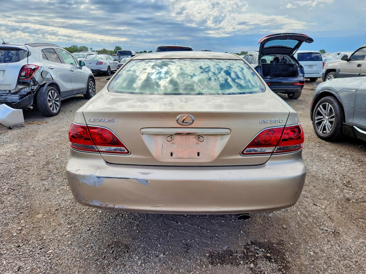 2006 Lexus Es 330 Бежевый vin: JTHBA30G665157241