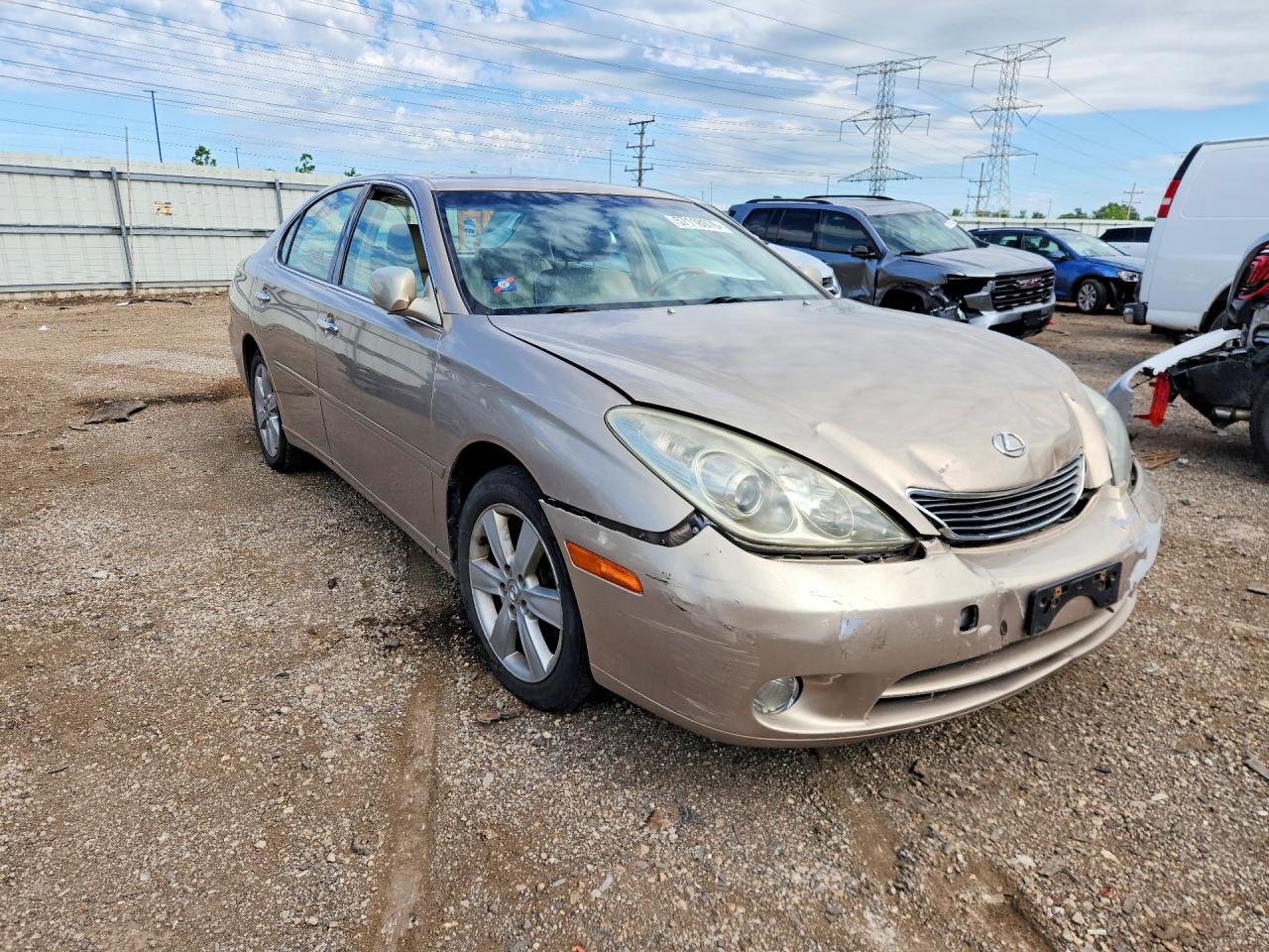 2006 Lexus Es 330 Бежевый vin: JTHBA30G665157241