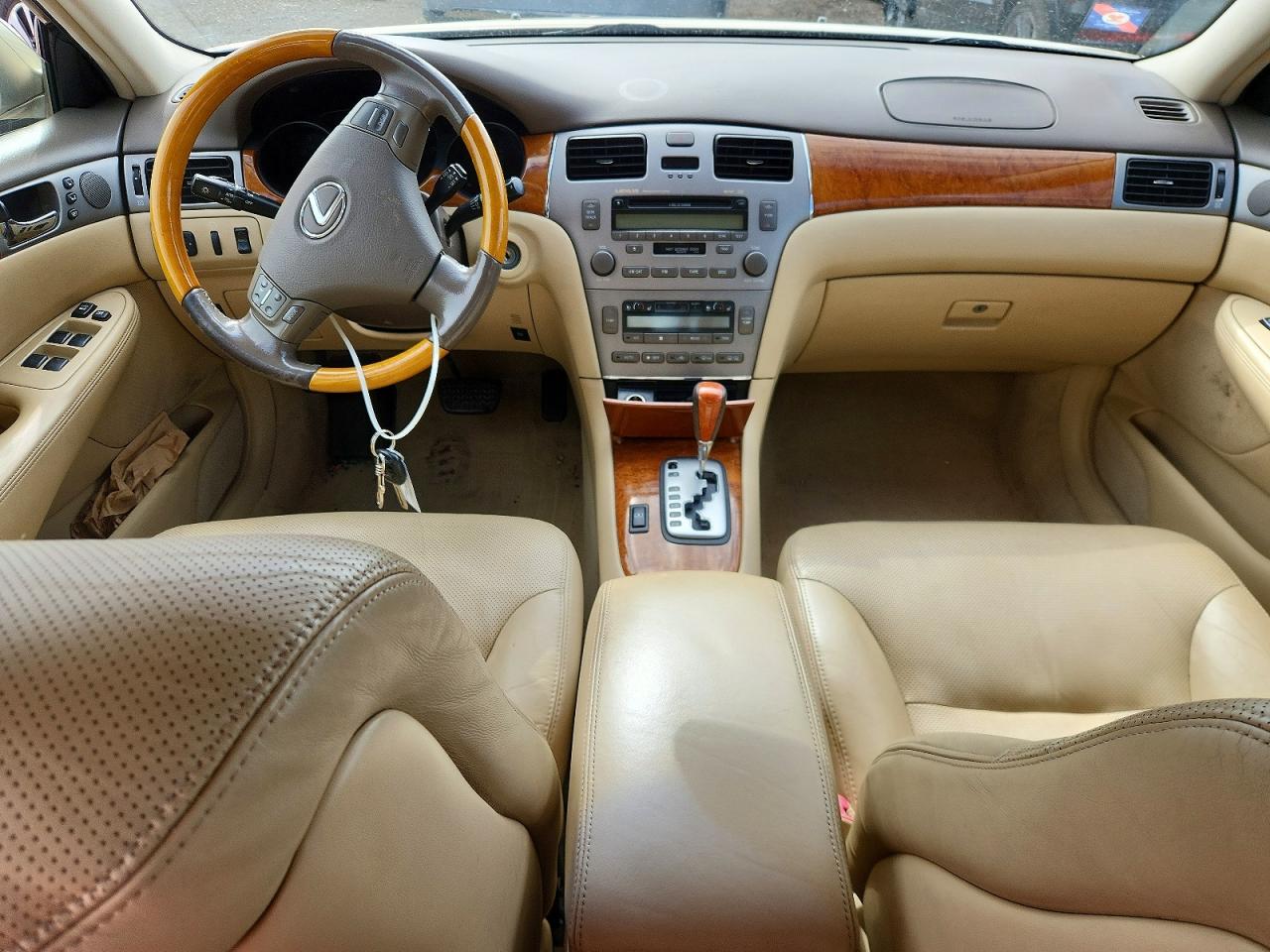 2006 Lexus Es 330 Бежевый vin: JTHBA30G665157241