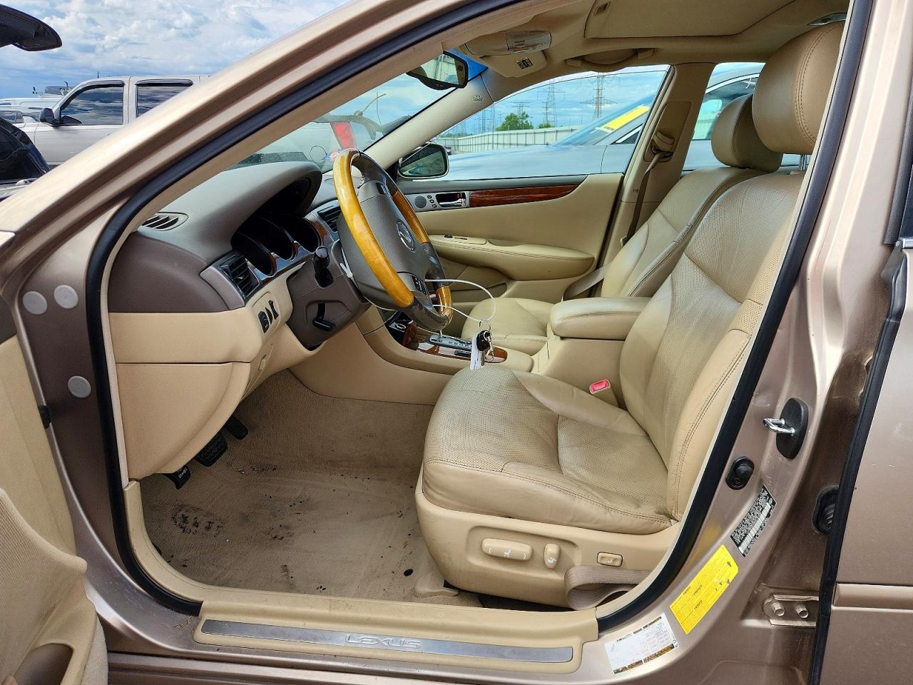 2006 Lexus Es 330 Бежевый vin: JTHBA30G665157241