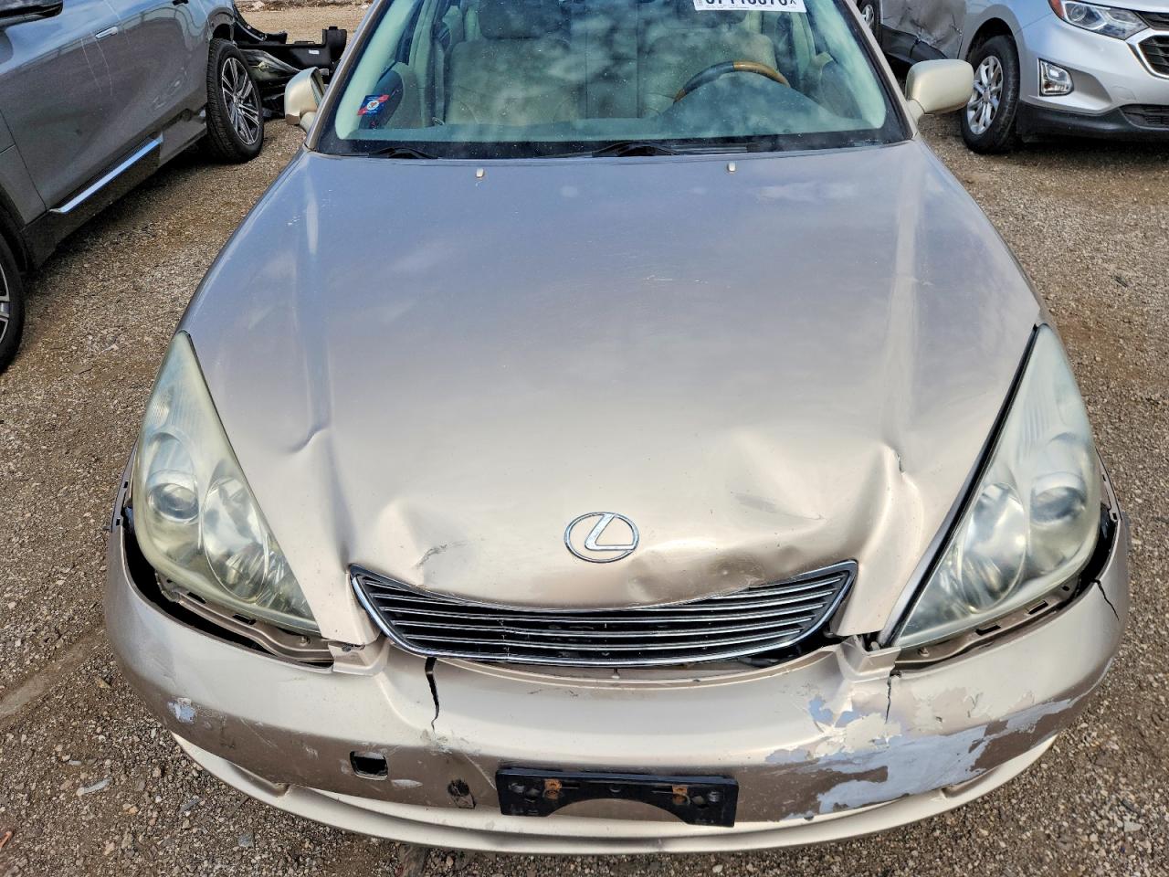 2006 Lexus Es 330 Бежевый vin: JTHBA30G665157241