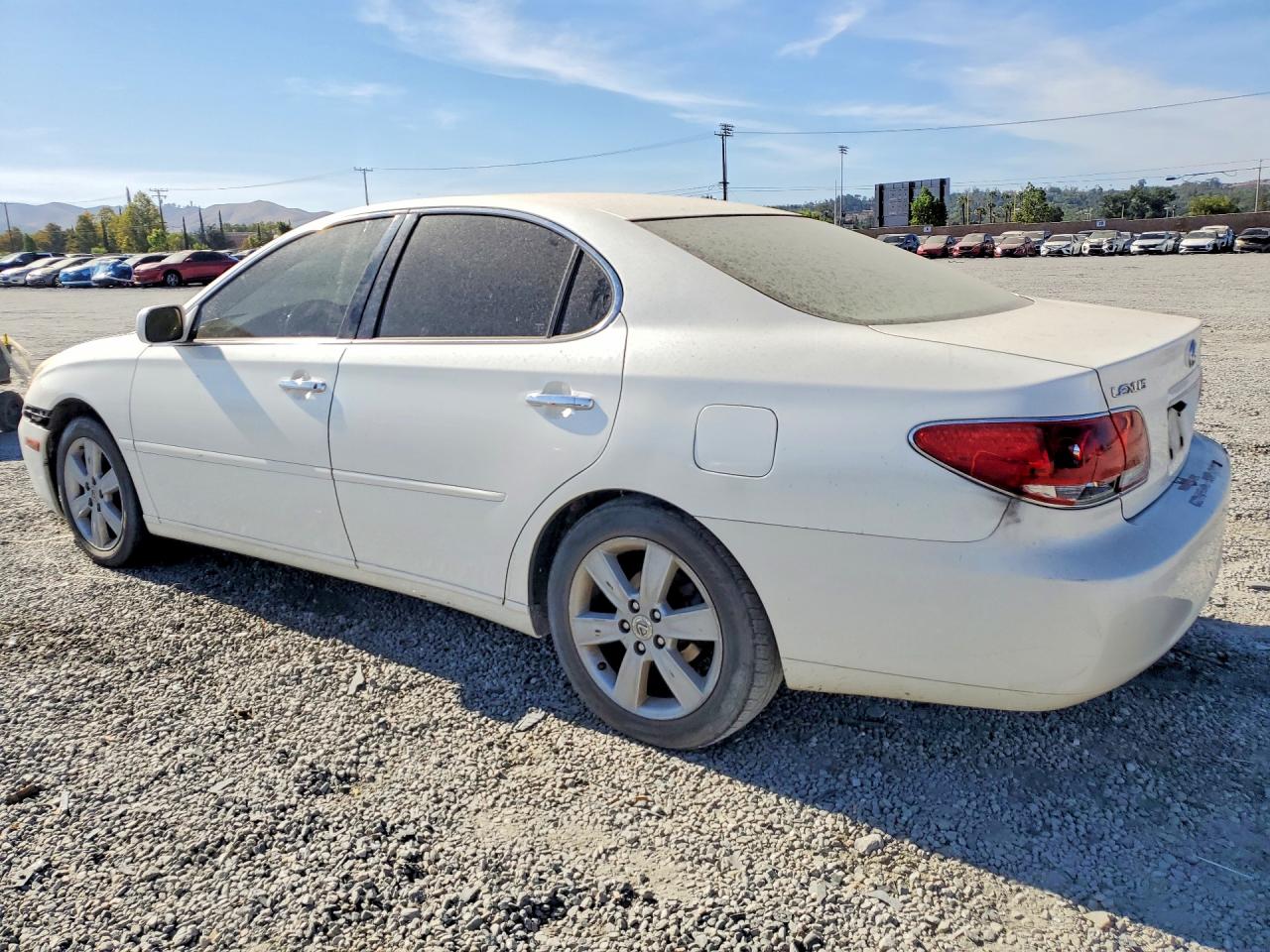 2006 Lexus Es 330 White vin: JTHBA30G665157353