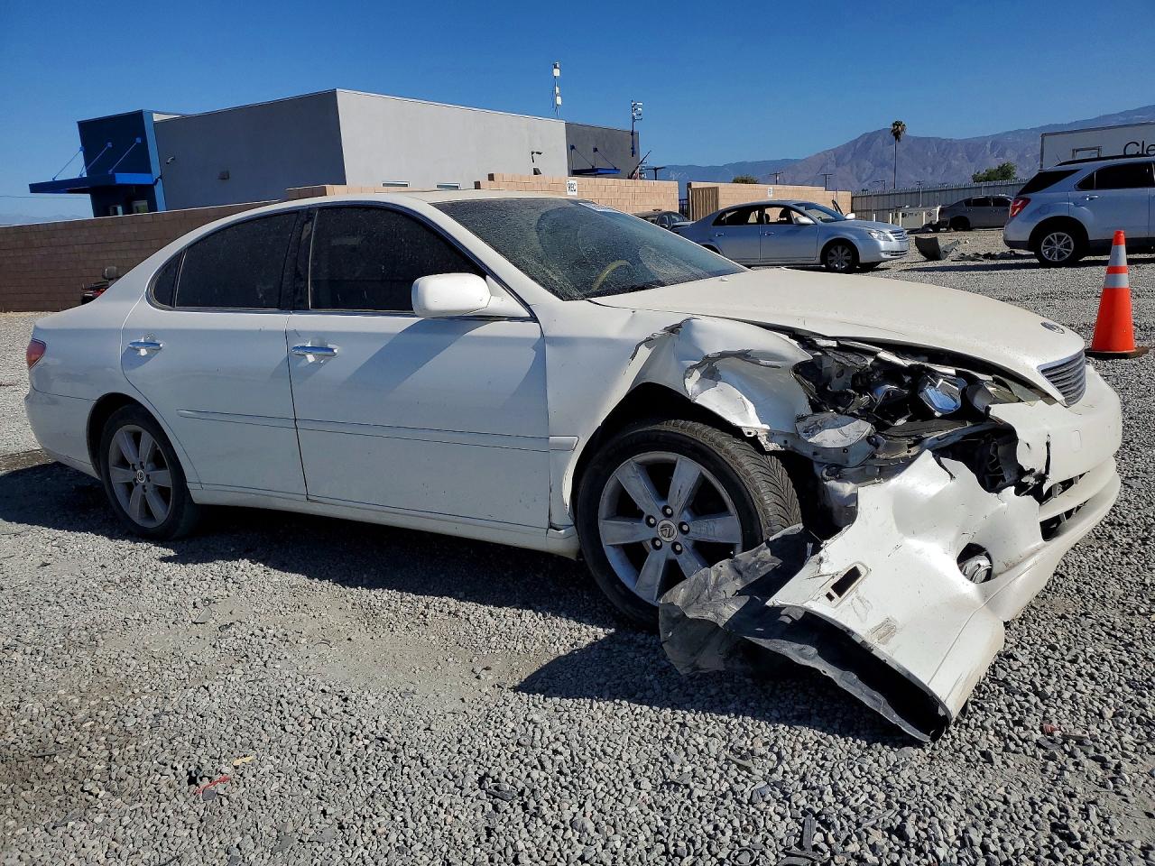 2006 Lexus Es 330 White vin: JTHBA30G665157353
