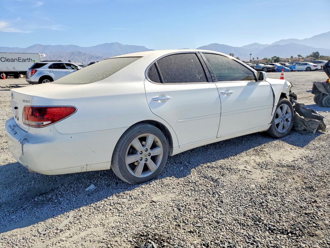 2006 Lexus Es 330 White vin: JTHBA30G665157353
