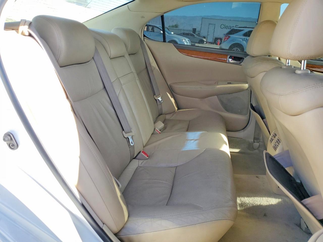 2006 Lexus Es 330 White vin: JTHBA30G665157353