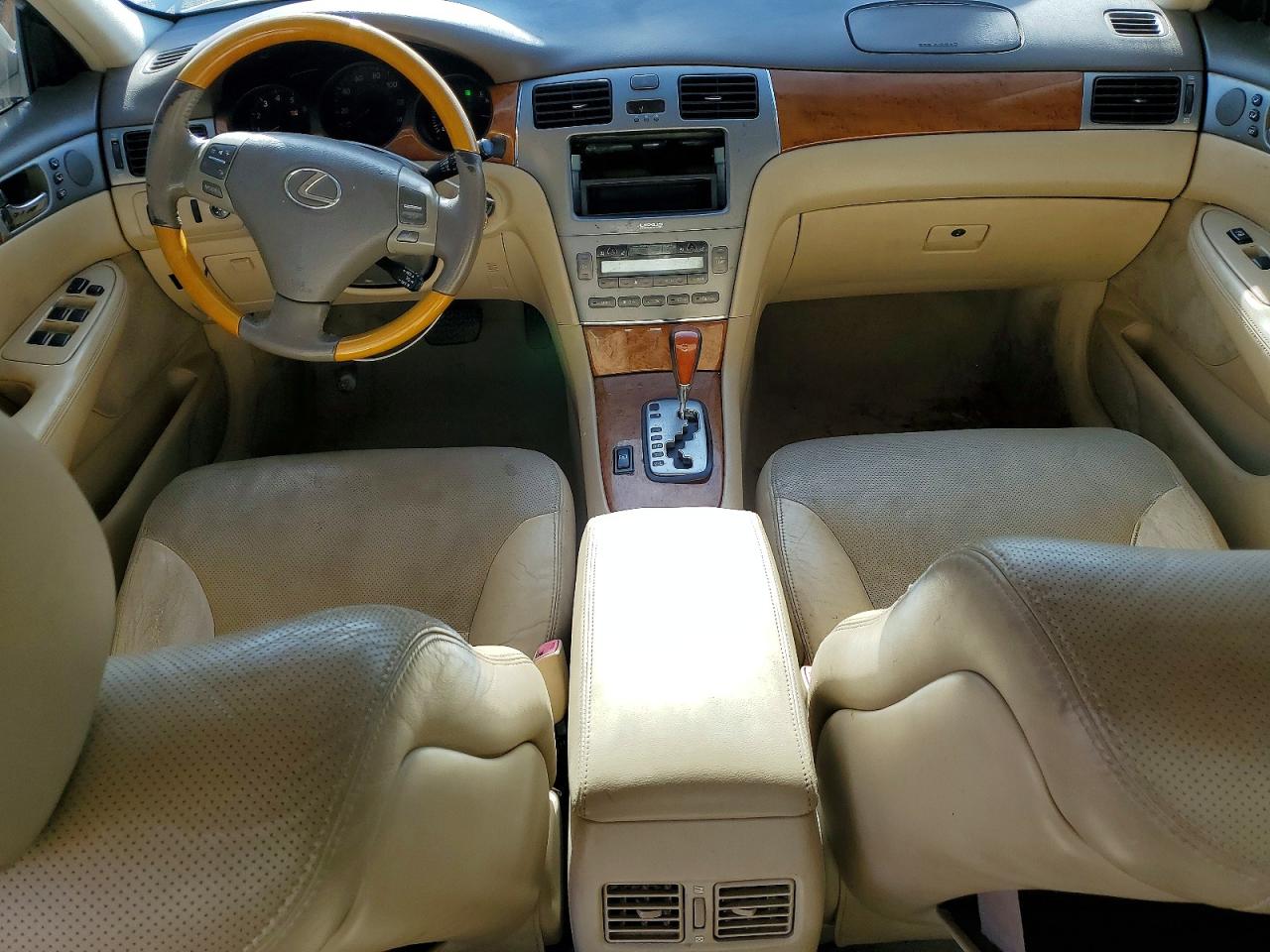 2006 Lexus Es 330 White vin: JTHBA30G665157353