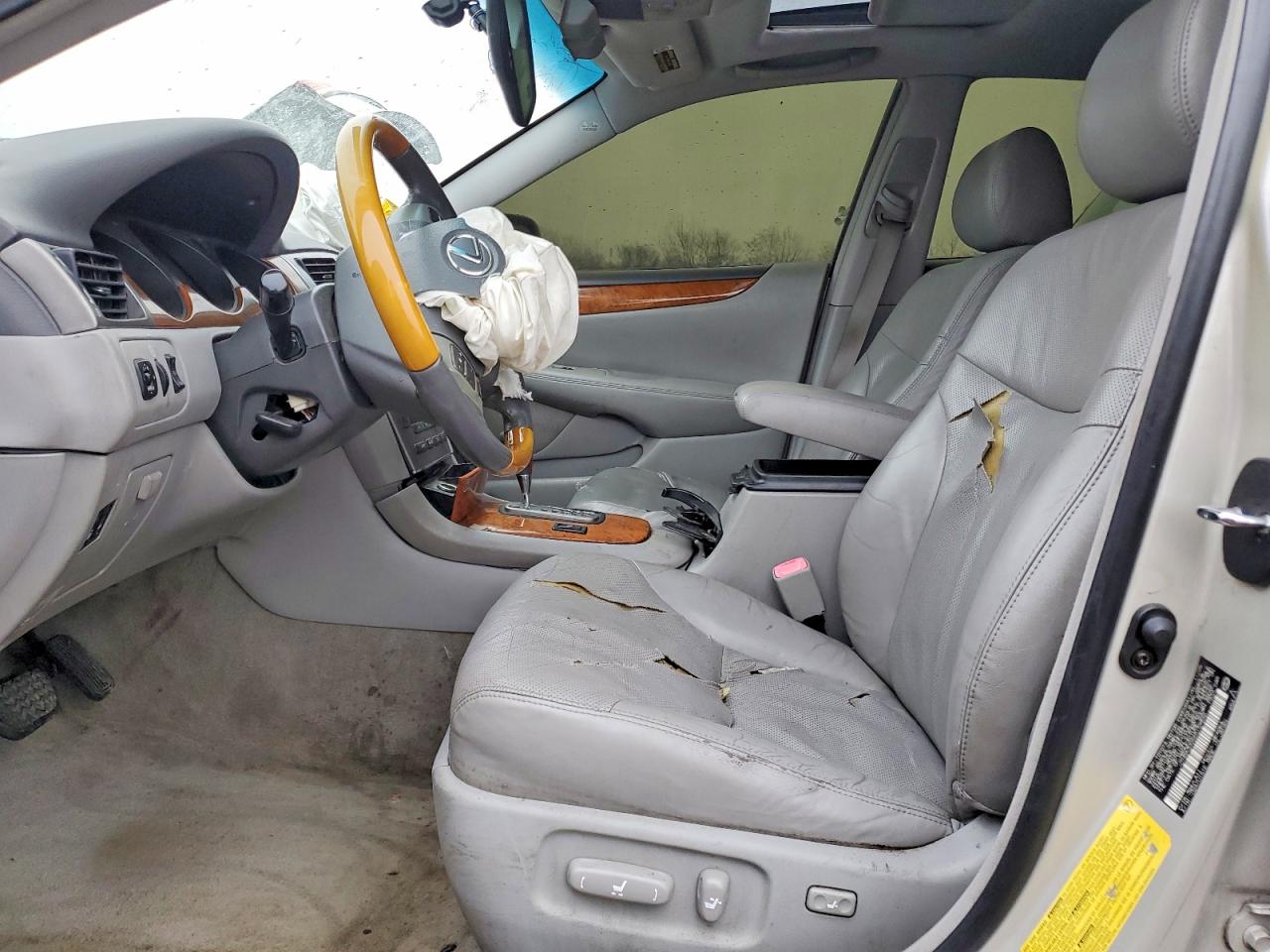 2006 Lexus Es 330 Base Серебряный vin: JTHBA30G665159846