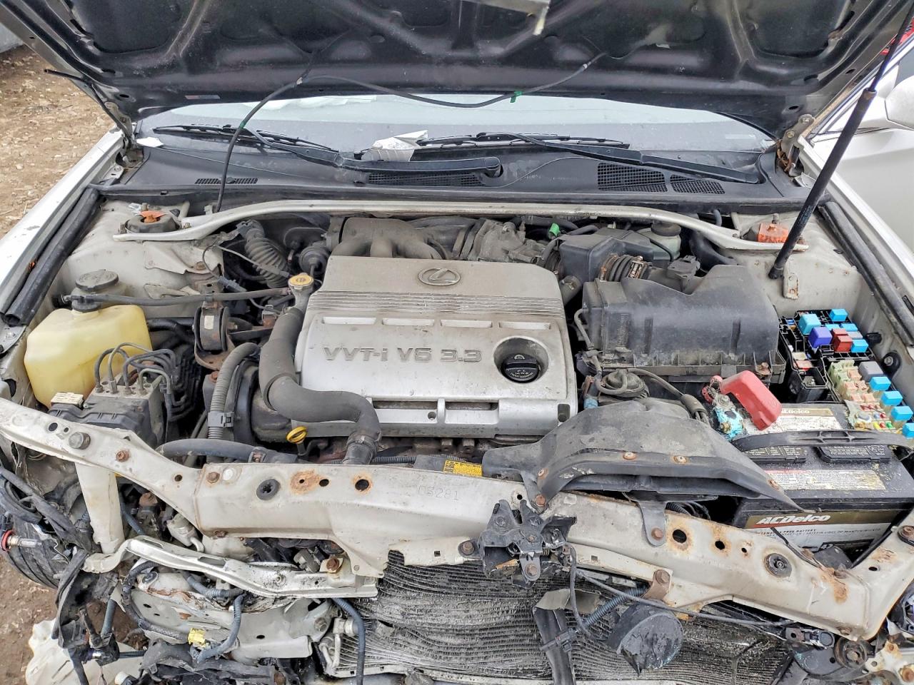 2006 Lexus Es 330 Base Серебряный vin: JTHBA30G665159846