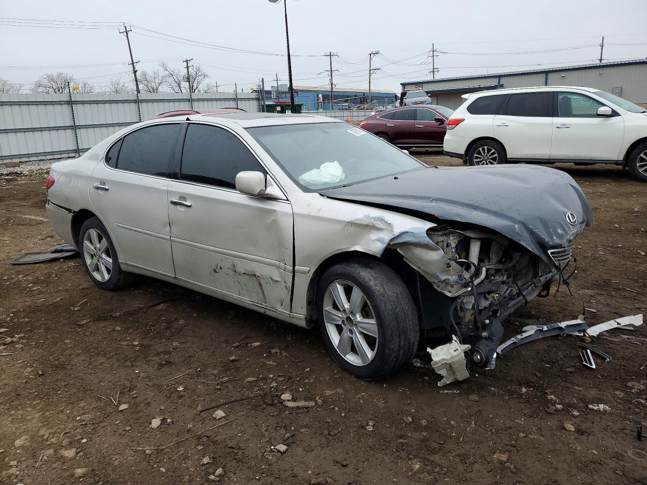 2006 Lexus Es 330 Base Серебряный vin: JTHBA30G665159846