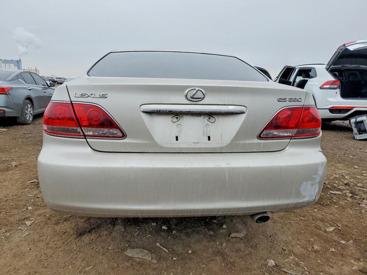 2006 Lexus Es 330 Base Серебряный vin: JTHBA30G665159846