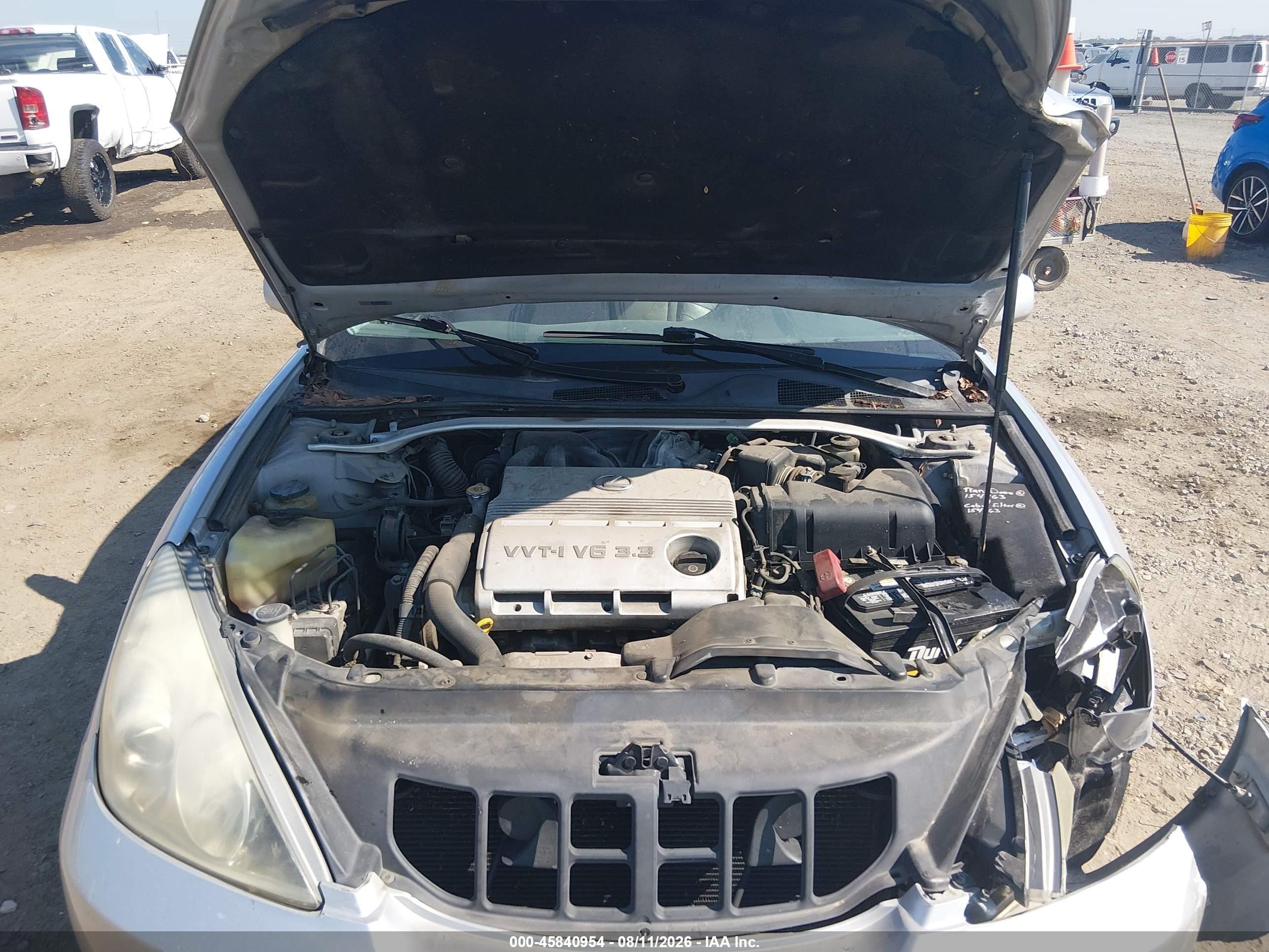 2006 Lexus Es 330 Silver vin: JTHBA30G665169969