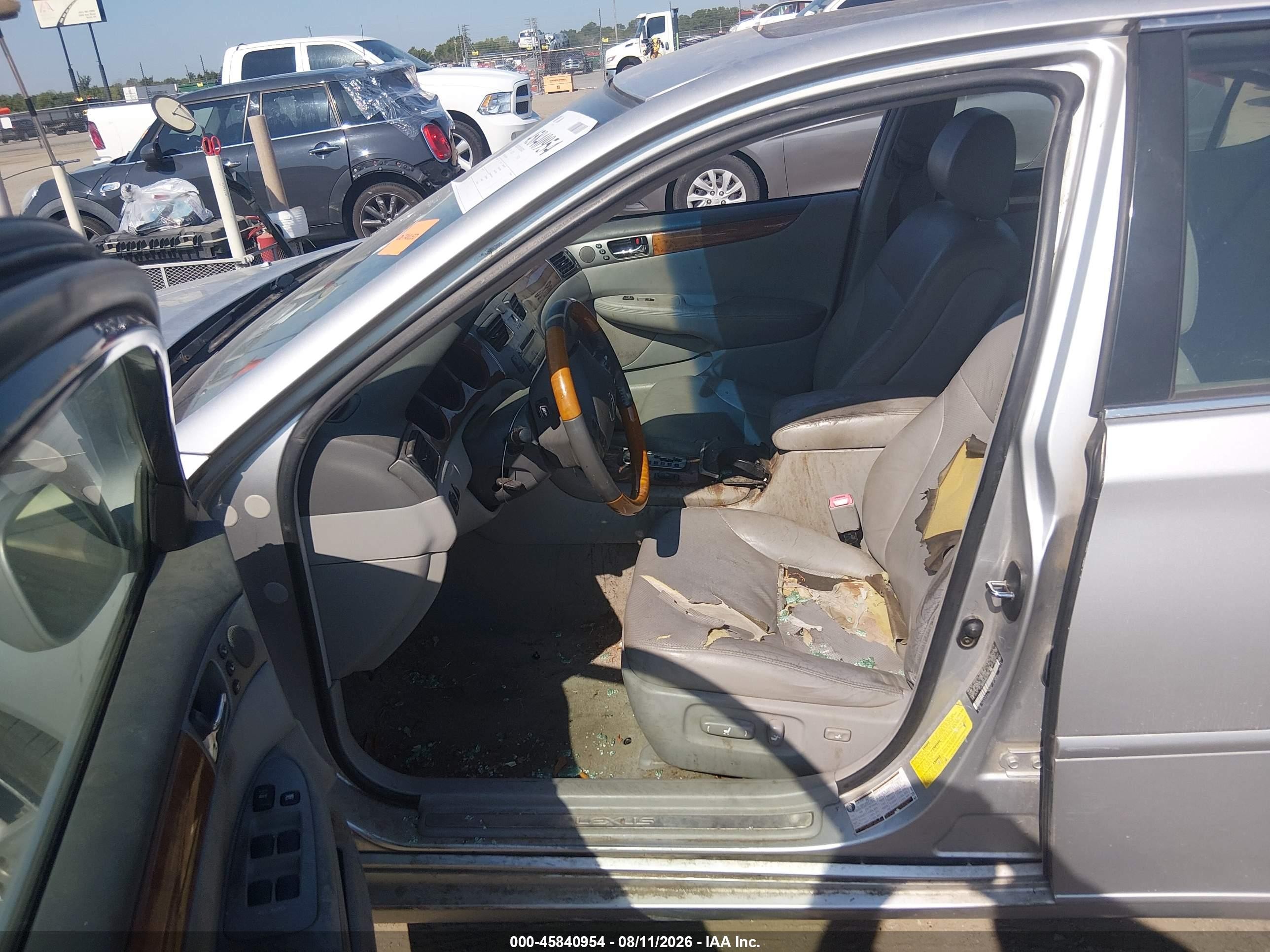 2006 Lexus Es 330 Silver vin: JTHBA30G665169969