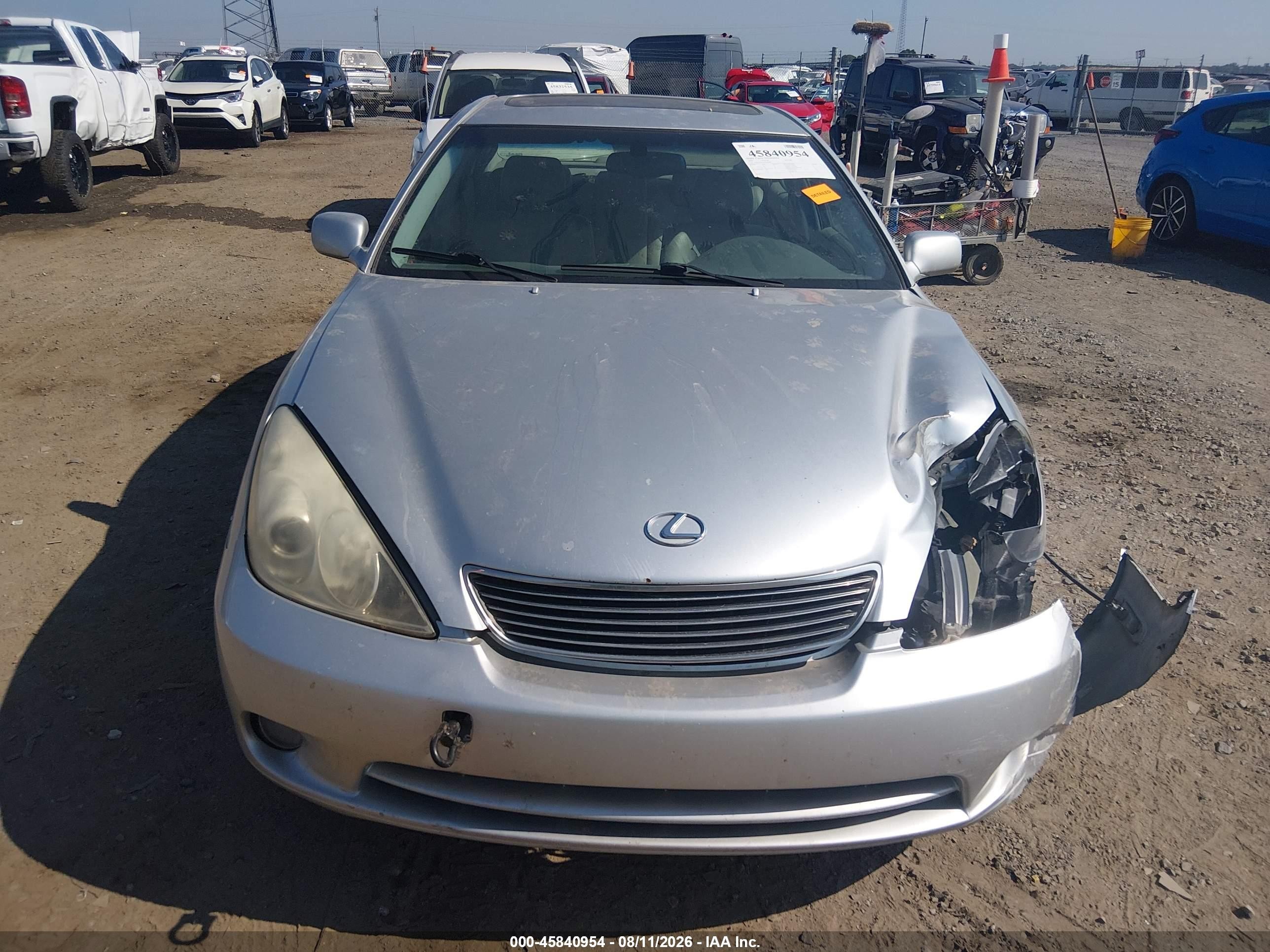 2006 Lexus Es 330 Silver vin: JTHBA30G665169969