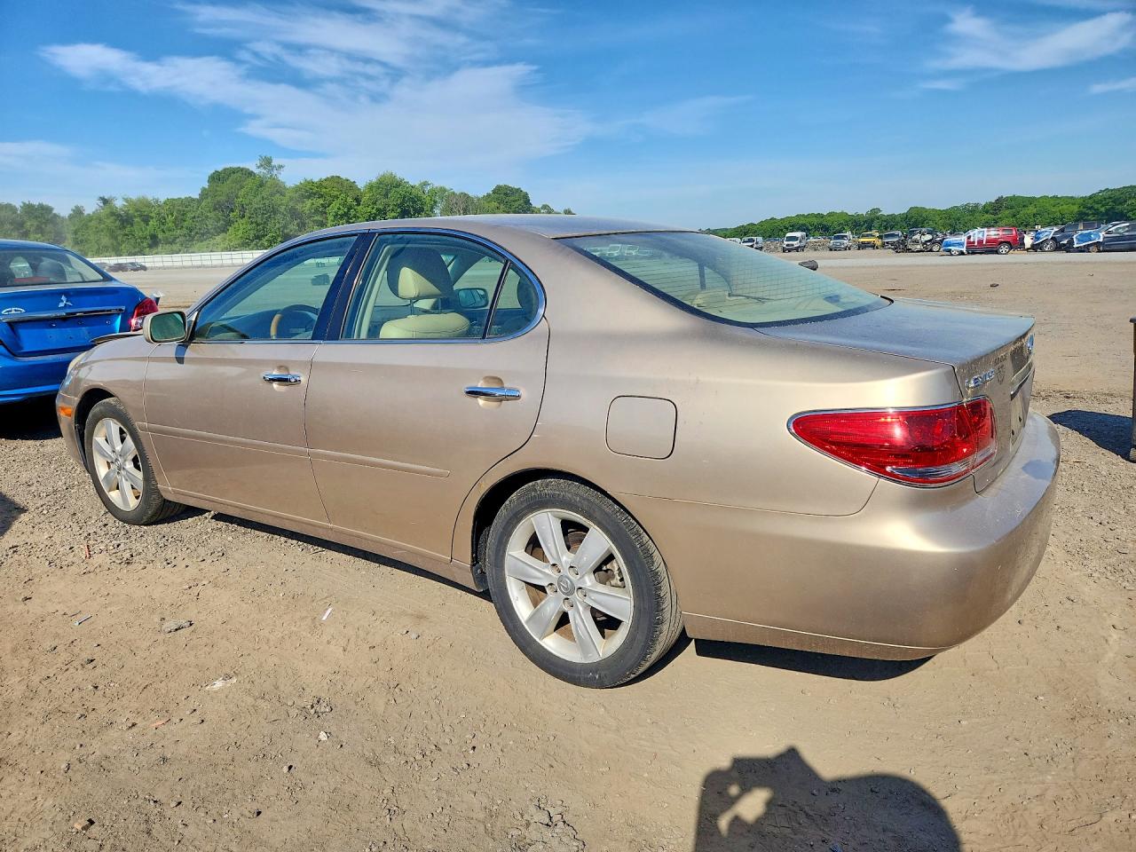 2006 Lexus Es 330 Beige vin: JTHBA30G665171351
