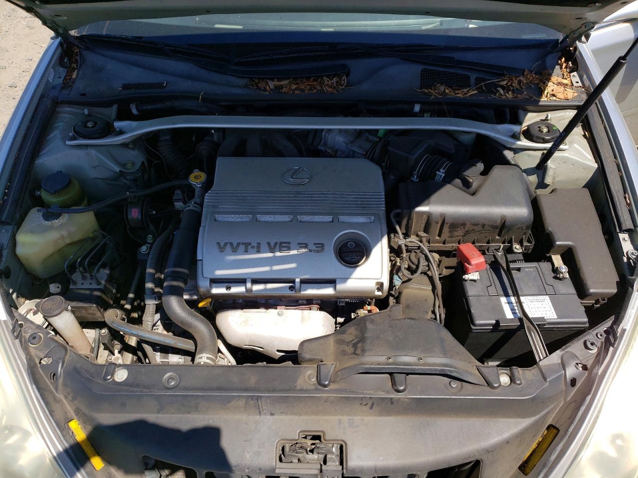 2004 Lexus Es 330 Silver vin: JTHBA30G740007357