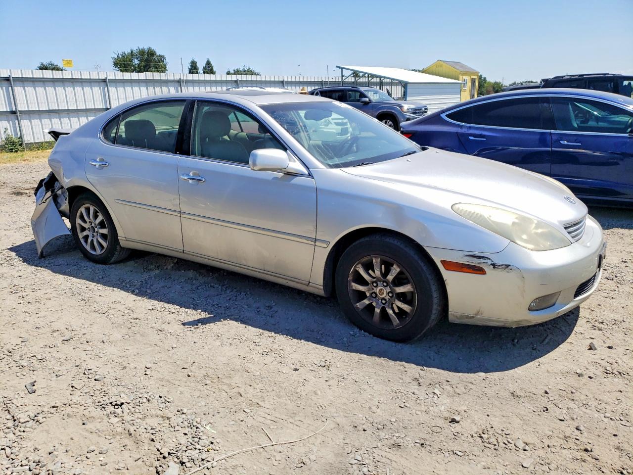2004 Lexus Es 330 Silver vin: JTHBA30G740007357