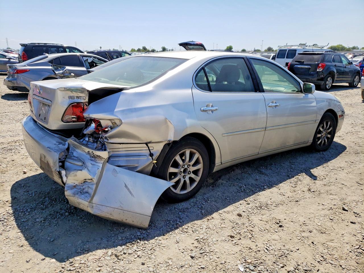 2004 Lexus Es 330 Silver vin: JTHBA30G740007357