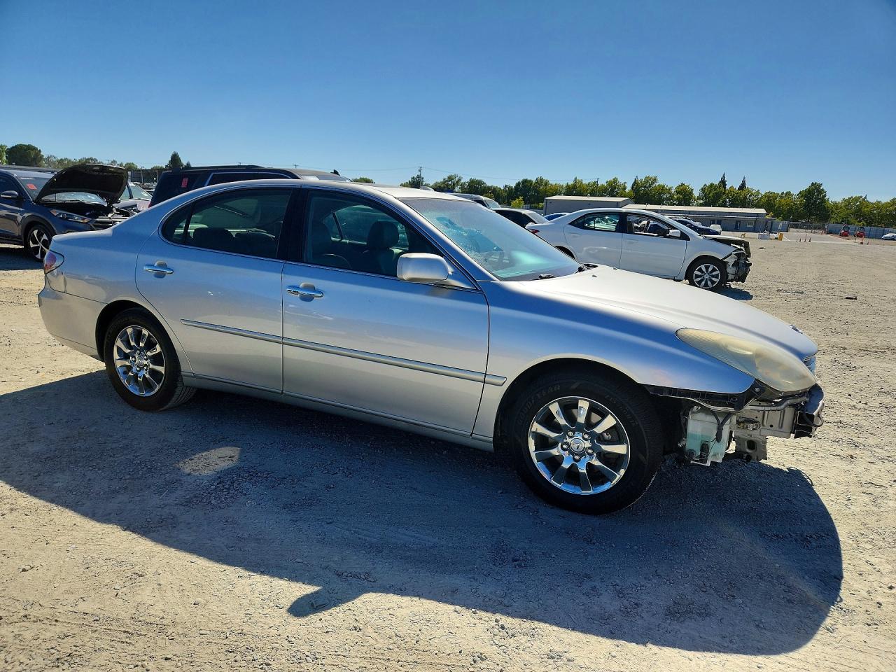 2004 Lexus Es 330 Silver vin: JTHBA30G740007987