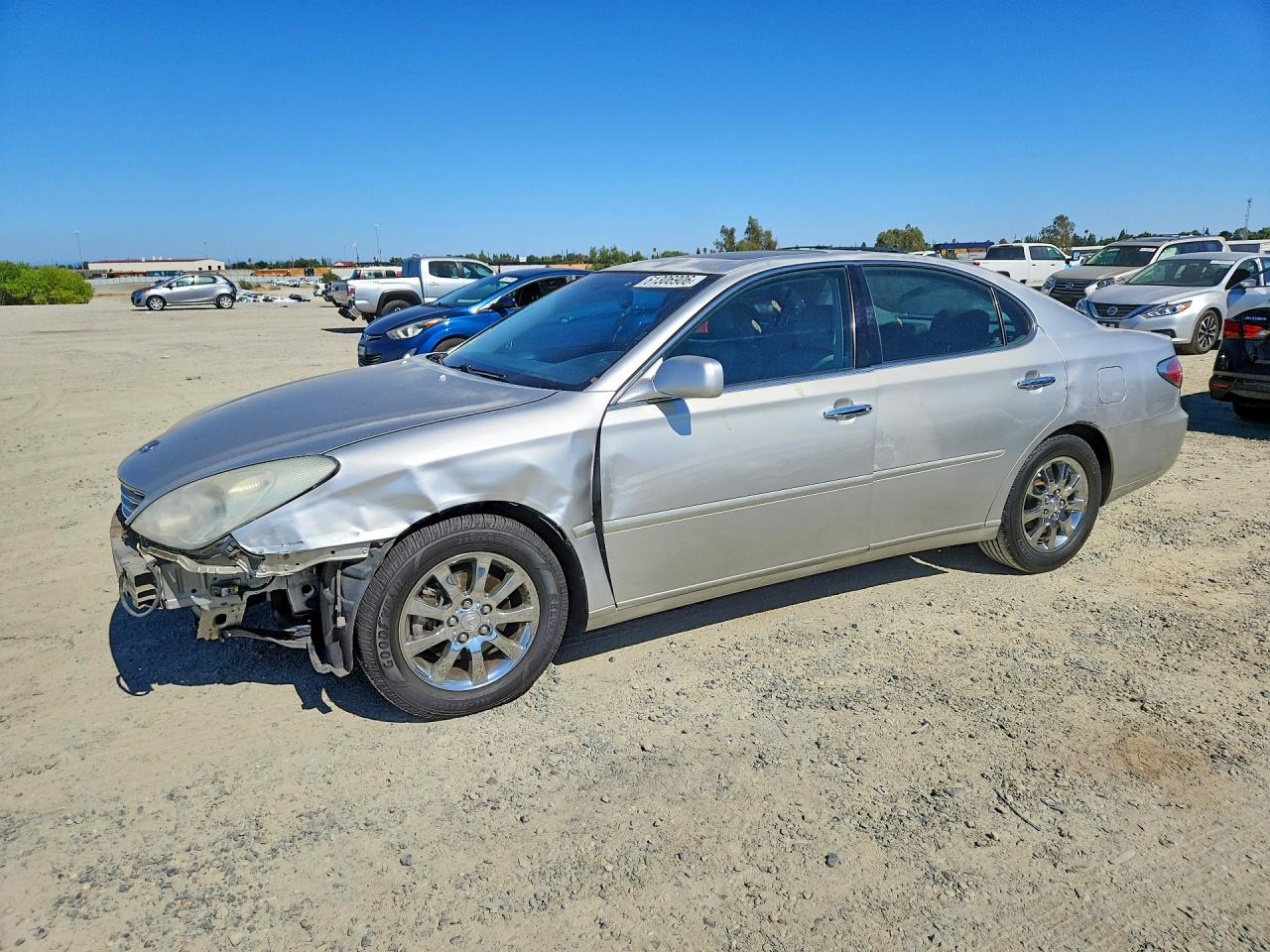 2004 Lexus Es 330 Silver vin: JTHBA30G740007987