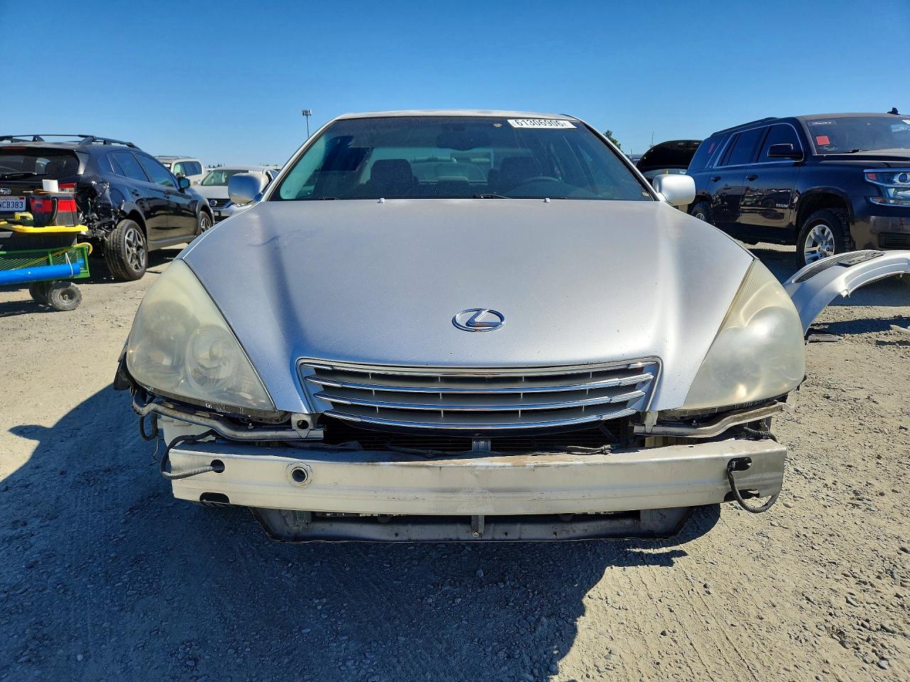 2004 Lexus Es 330 Silver vin: JTHBA30G740007987