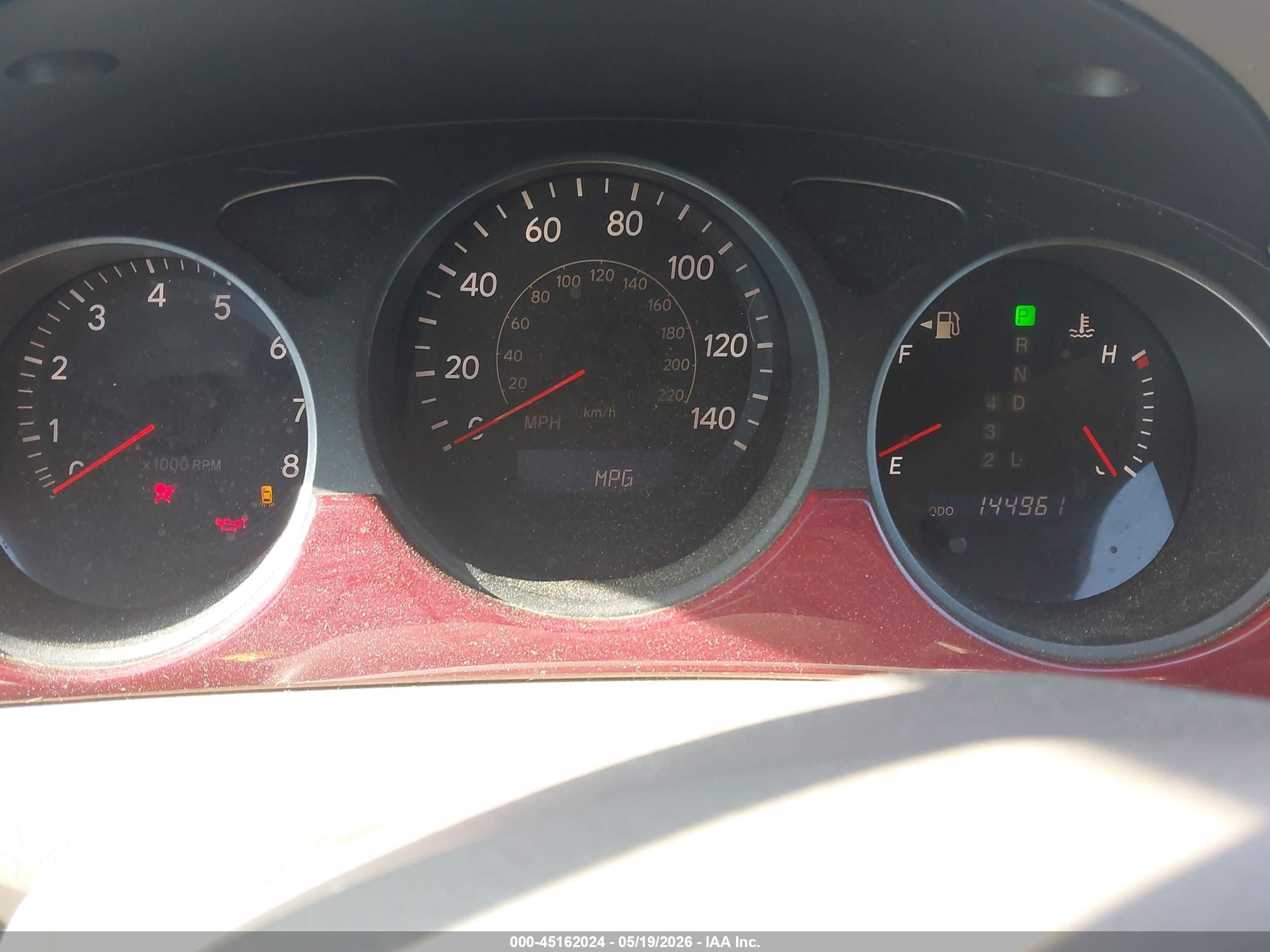 2004 Lexus Es 330 Dark Blue vin: JTHBA30G740008573