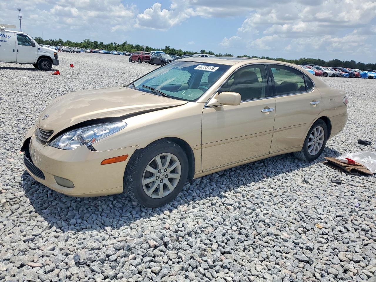 2004 Lexus Es 330 Beige vin: JTHBA30G740014809