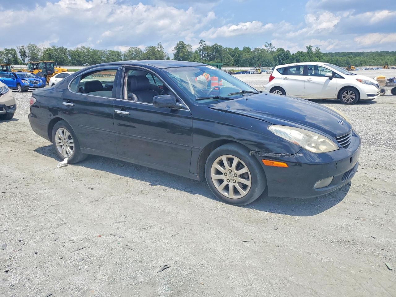 2004 Lexus Es 330 Black vin: JTHBA30G740016379