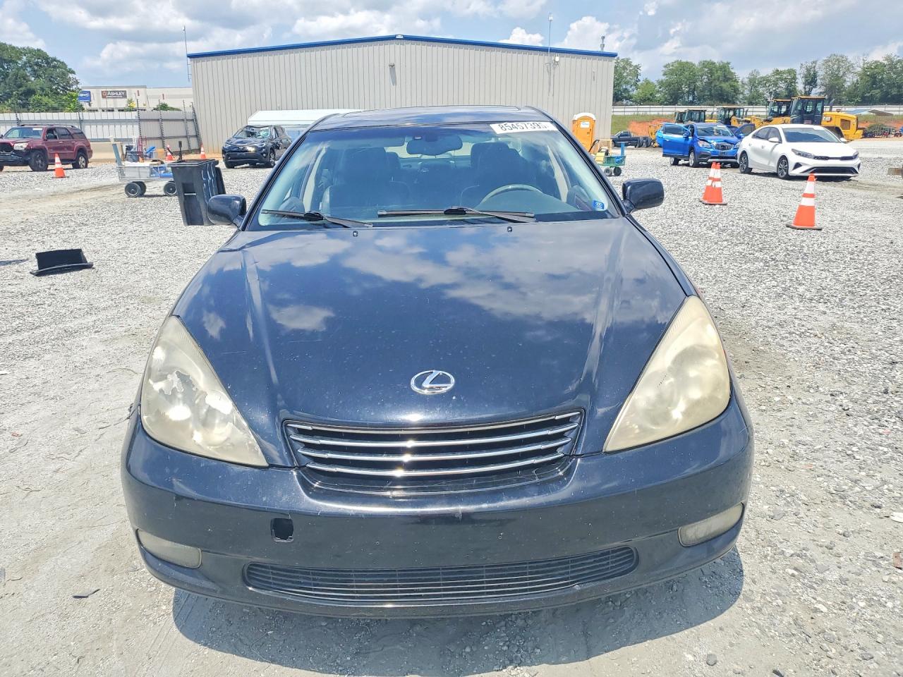 2004 Lexus Es 330 Black vin: JTHBA30G740016379