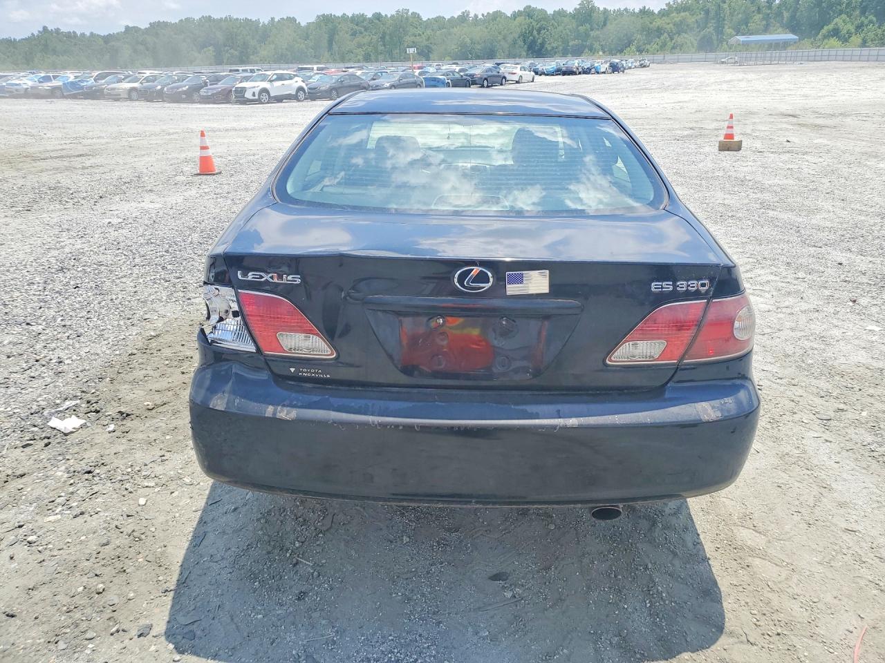 2004 Lexus Es 330 Black vin: JTHBA30G740016379