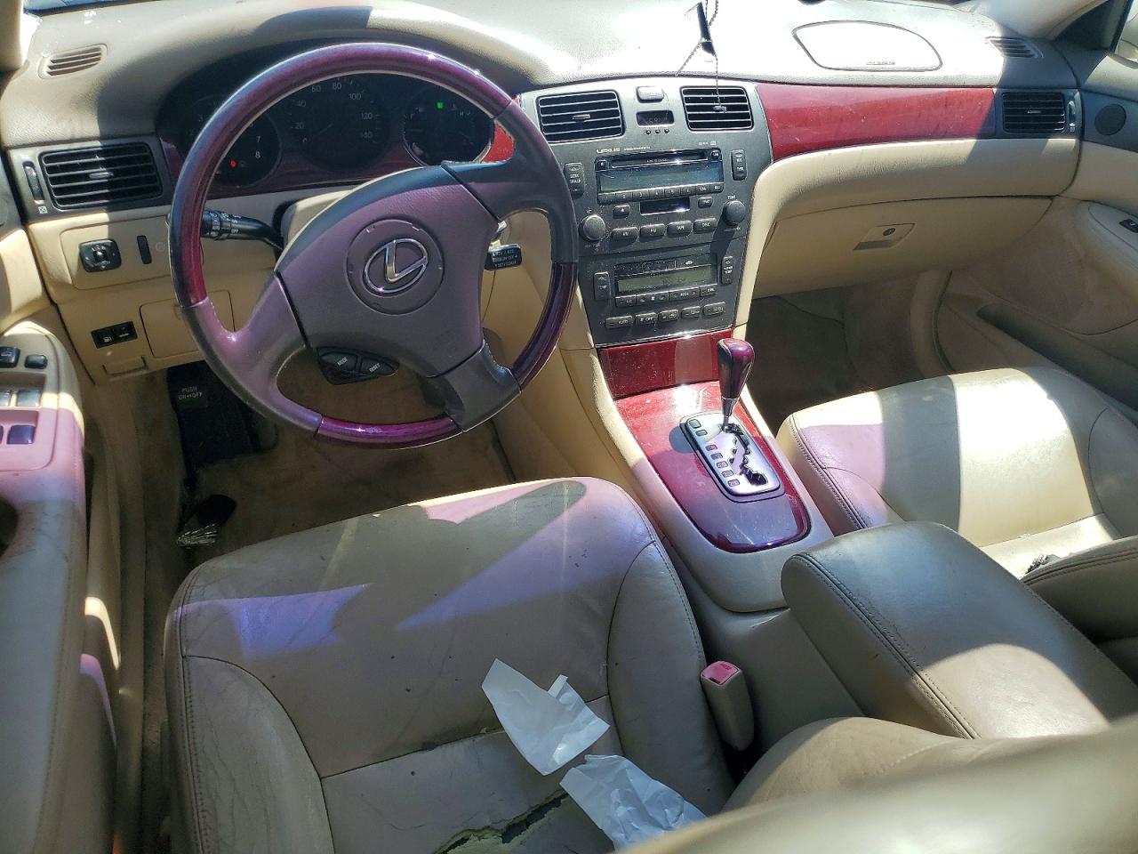2004 Lexus Es 330 White vin: JTHBA30G740022621